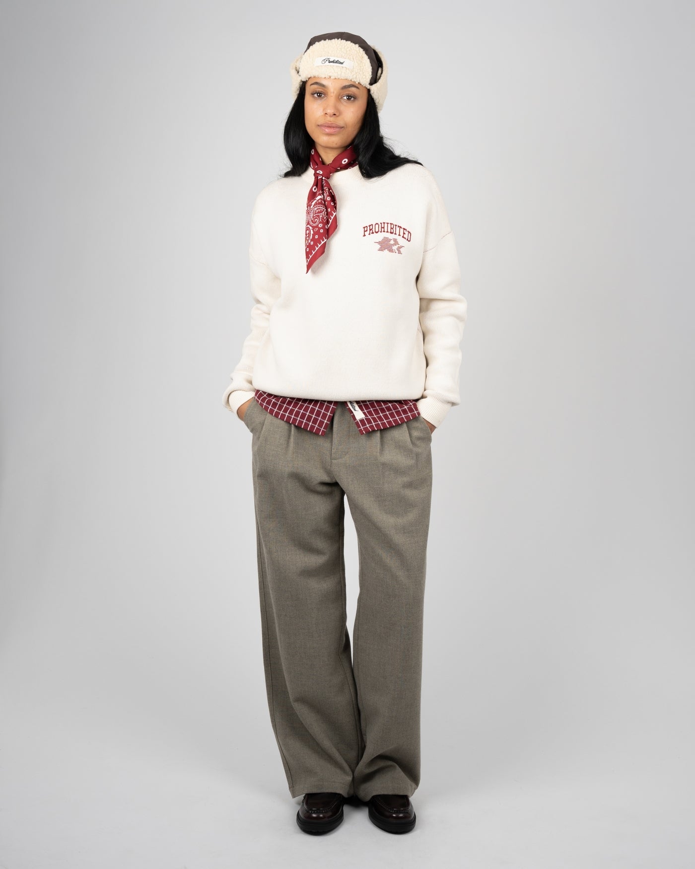 Avantgarde Knit Sweater | Cream