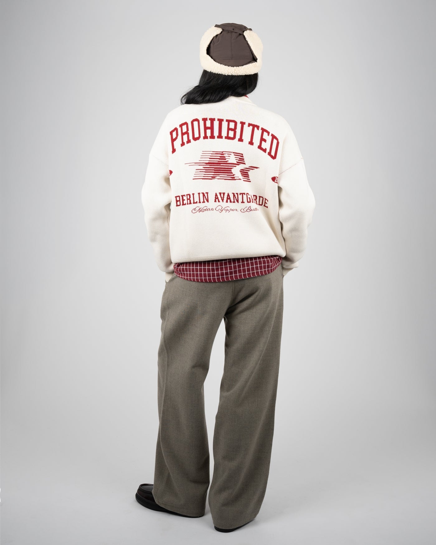 Avantgarde Knit Sweater | Cream