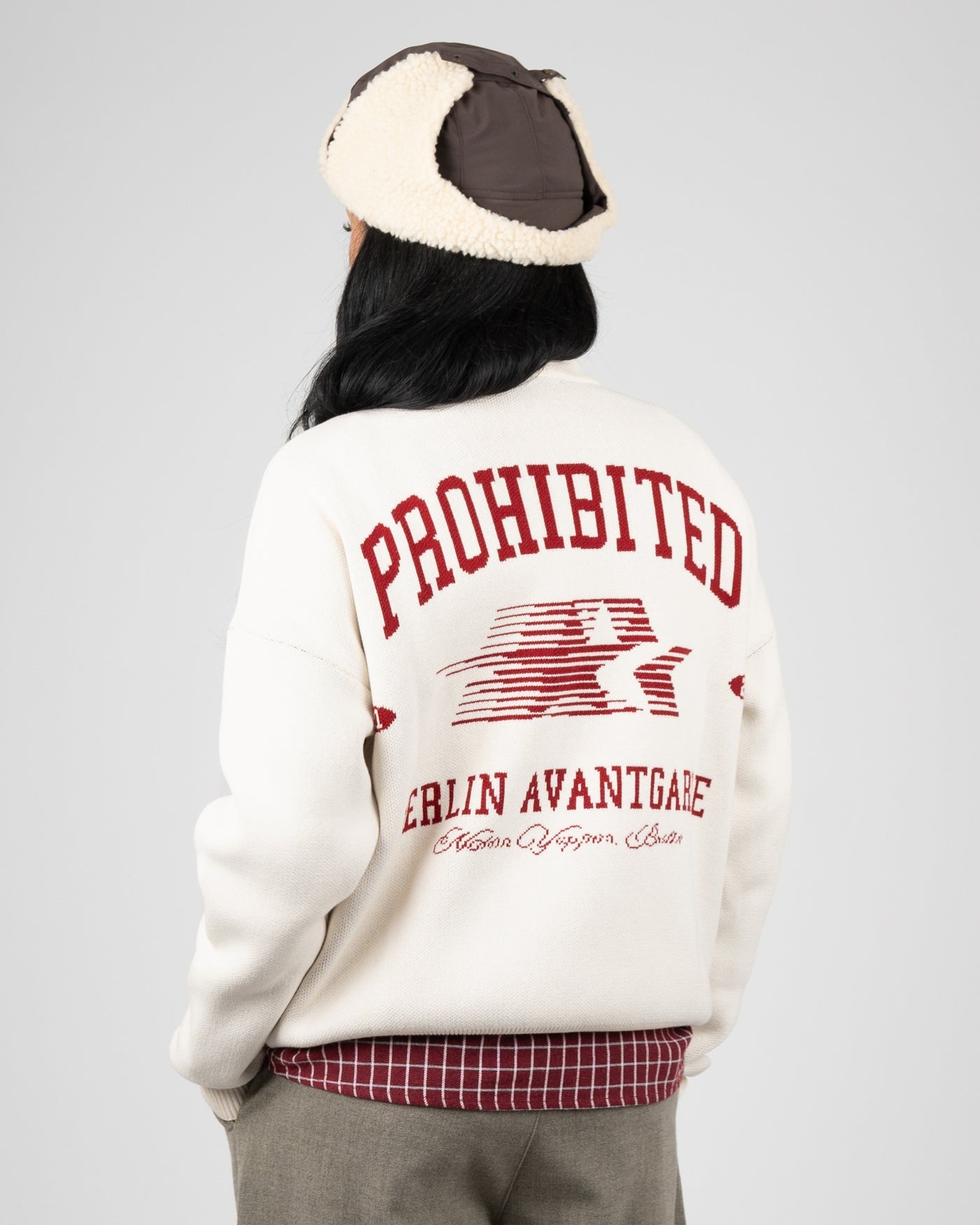 Avantgarde Knit Sweater | Cream