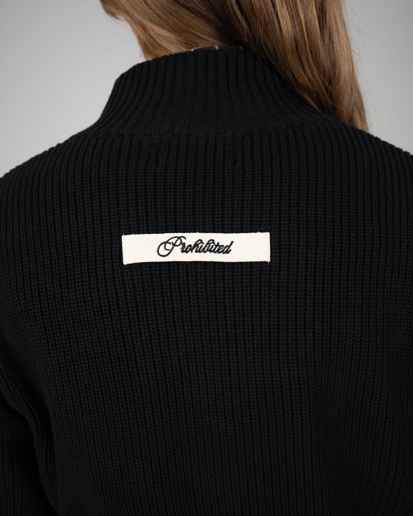 Campus Knit Jacket | Black