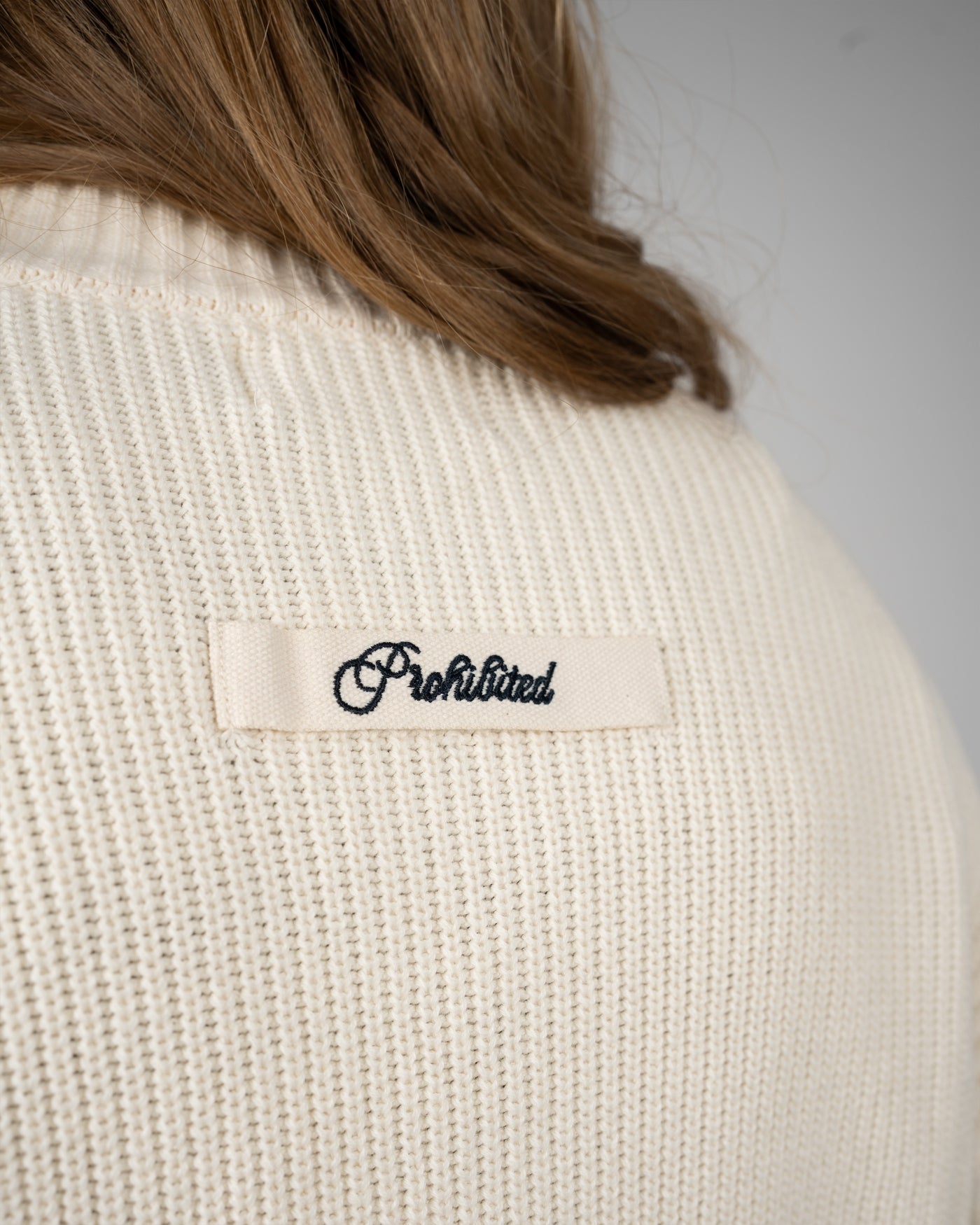 Campus Knit Jacket | Cream