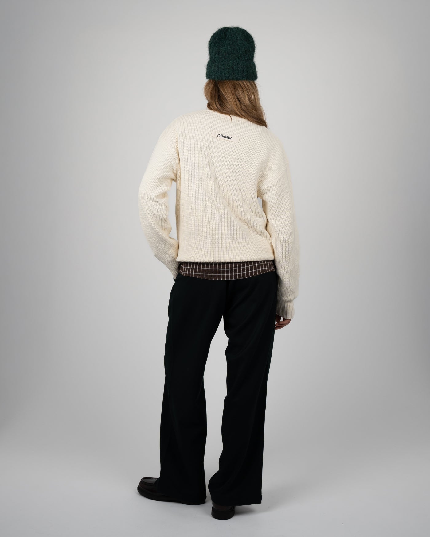 Campus Knit Jacket | Cream