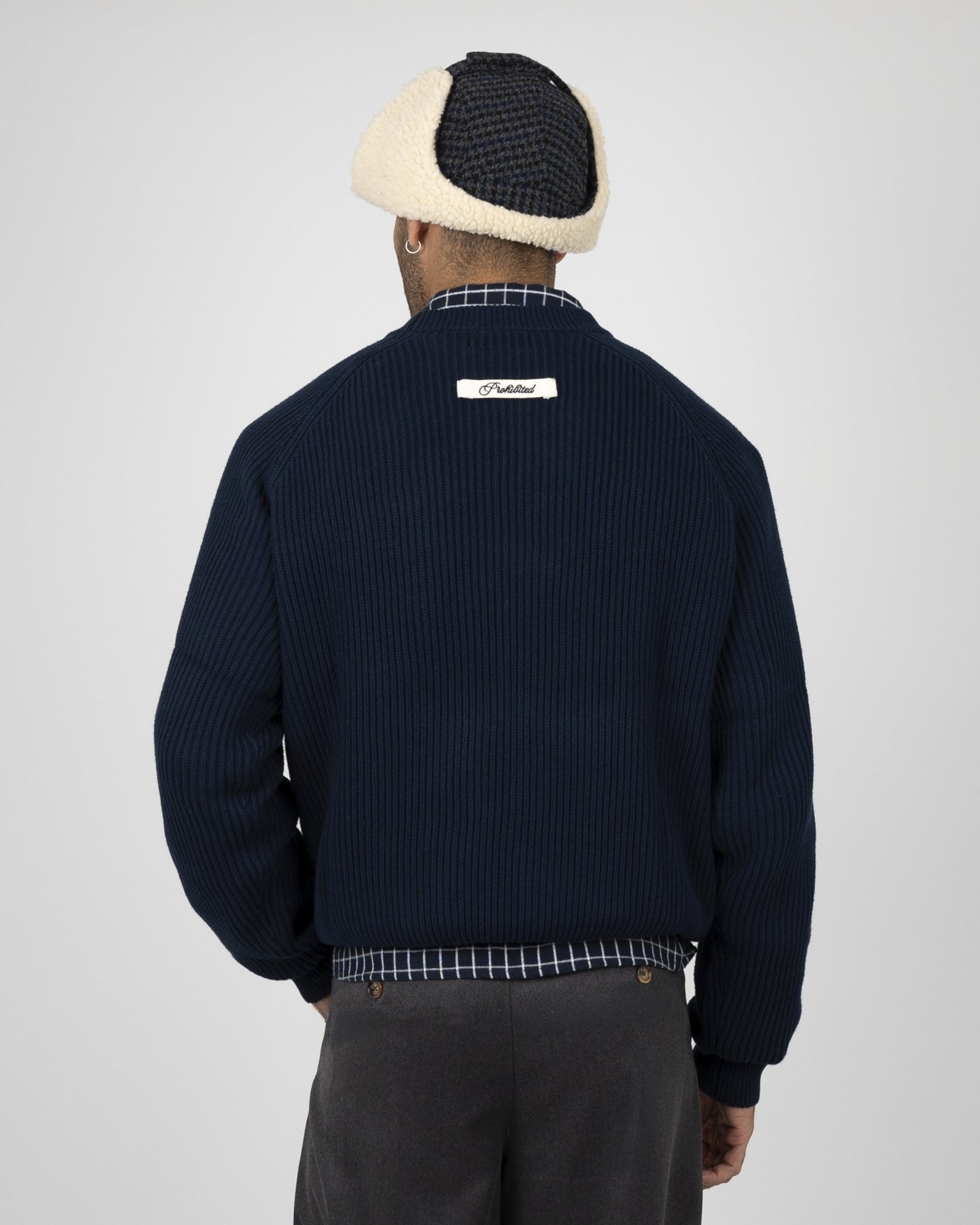 Campus Knit Sweater | Navy