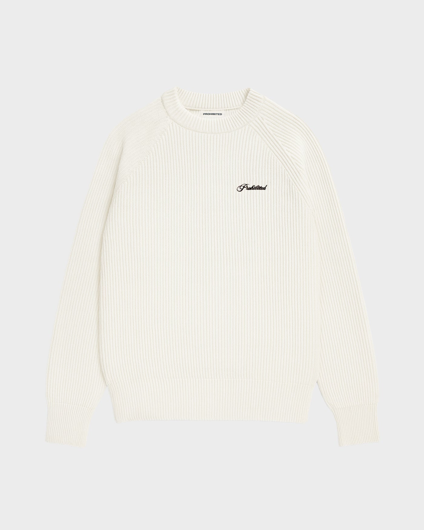 Campus Knit Sweater | Cream