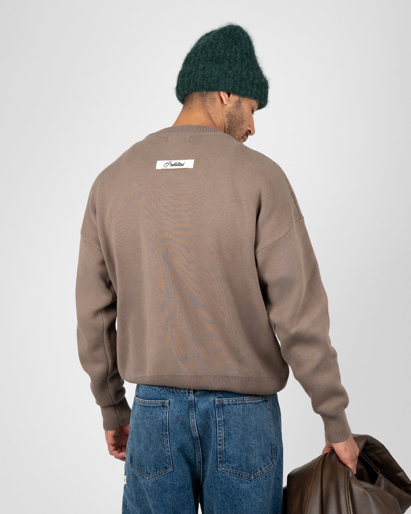 Academy Knit Sweater | Grey