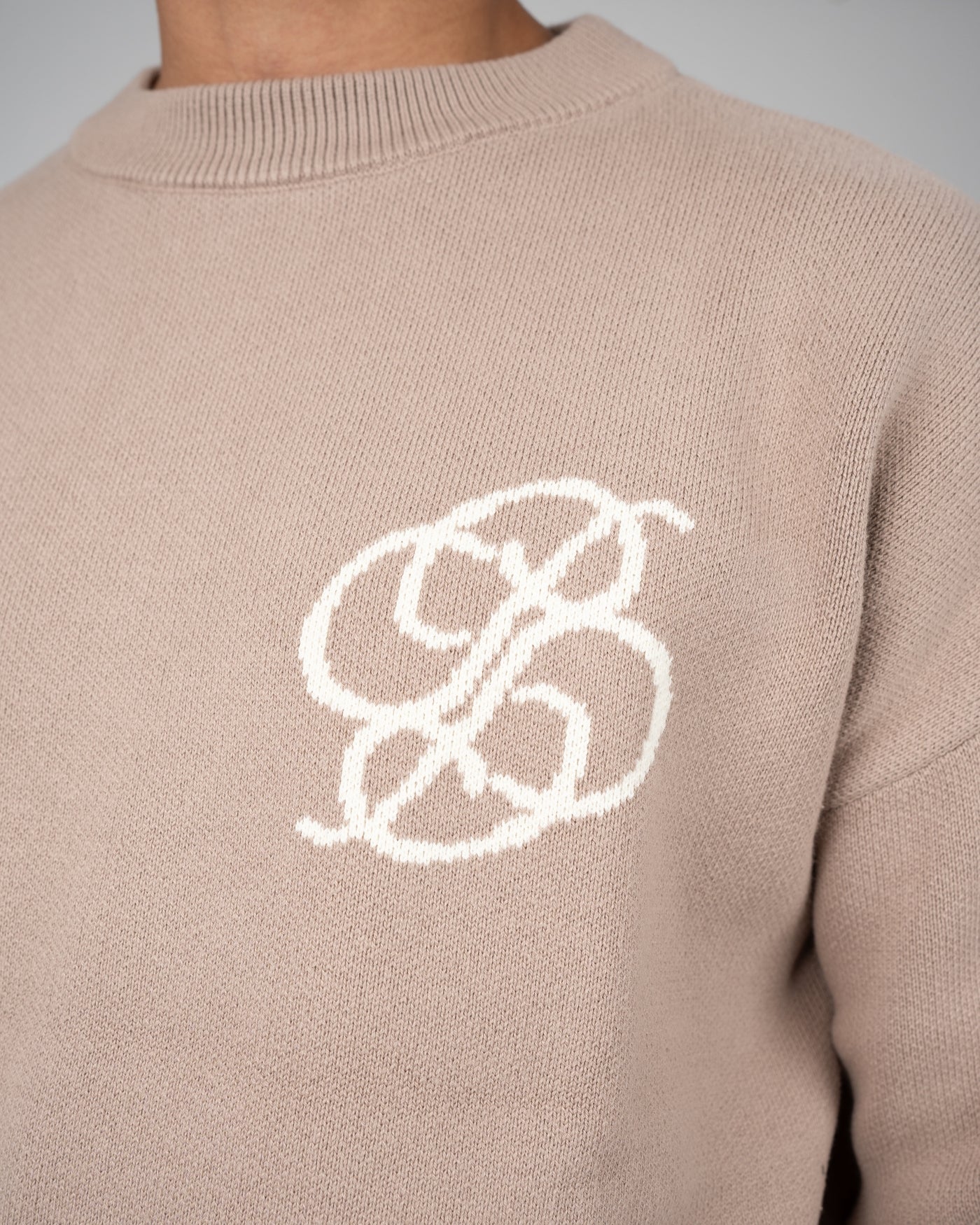 Academy Knit Sweater | Linen Beige