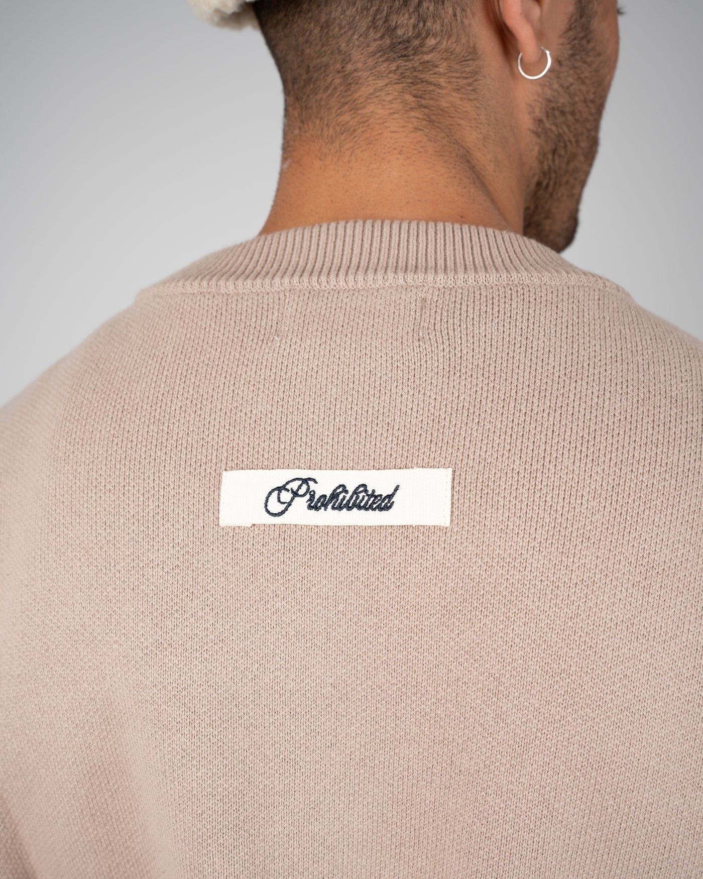 Academy Knit Sweater | Linen Beige