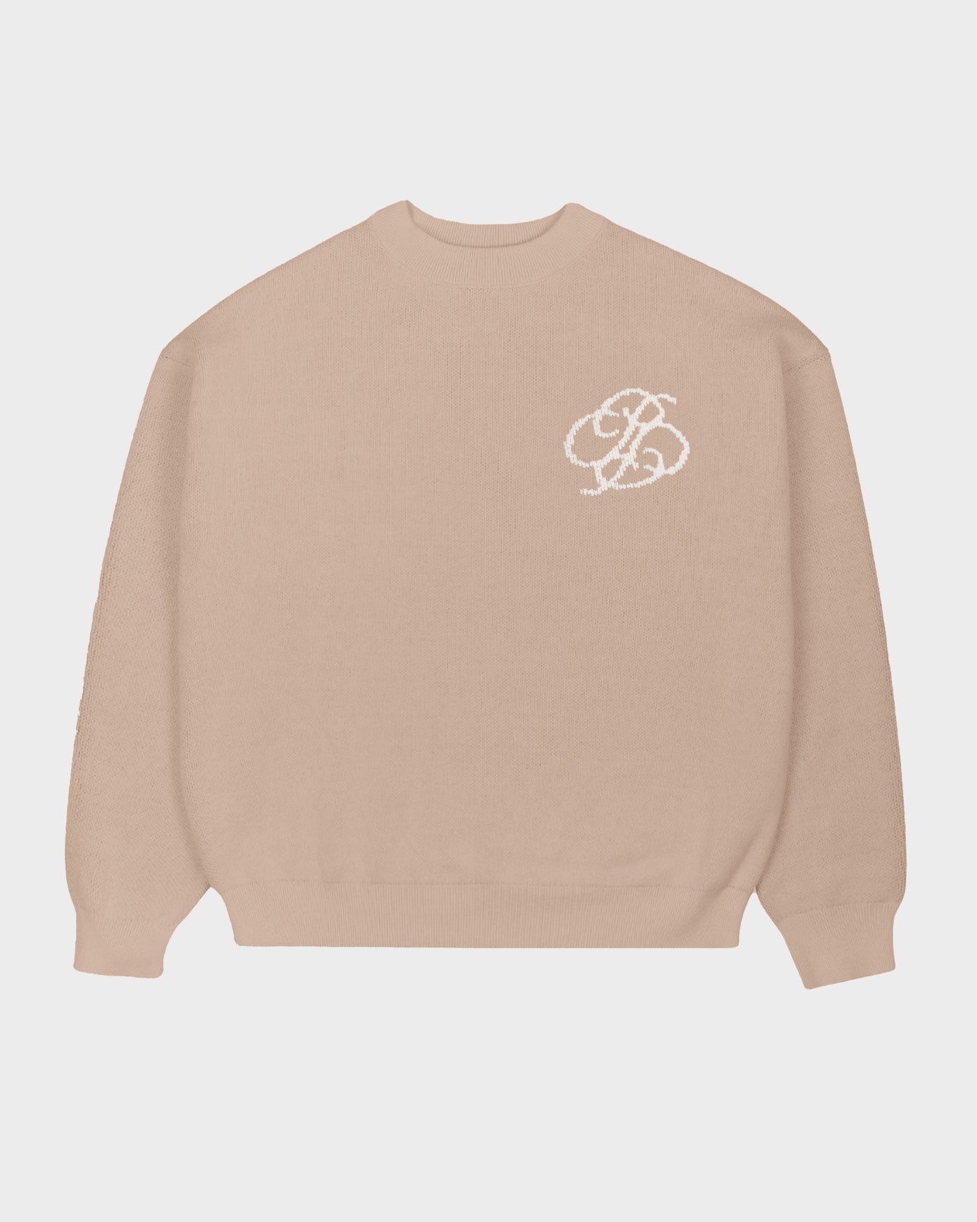 Academy Knit Sweater | Linen Beige