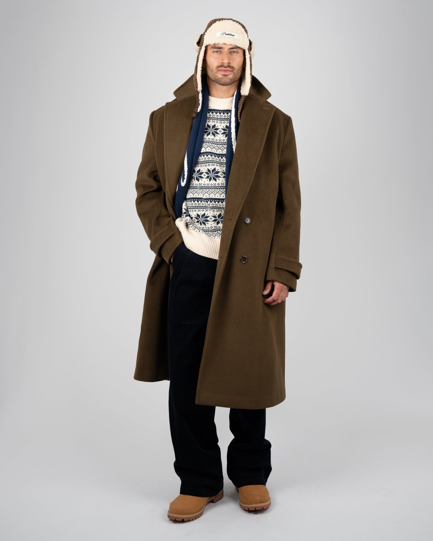 Lodge Coat | Dark Khaki