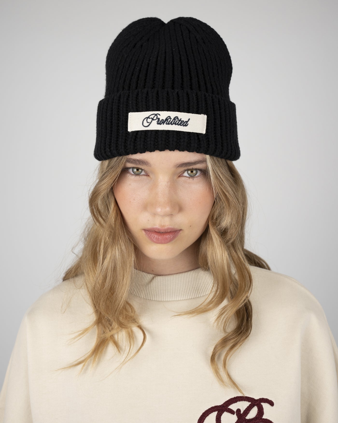 Echo Knit Beanie | Black