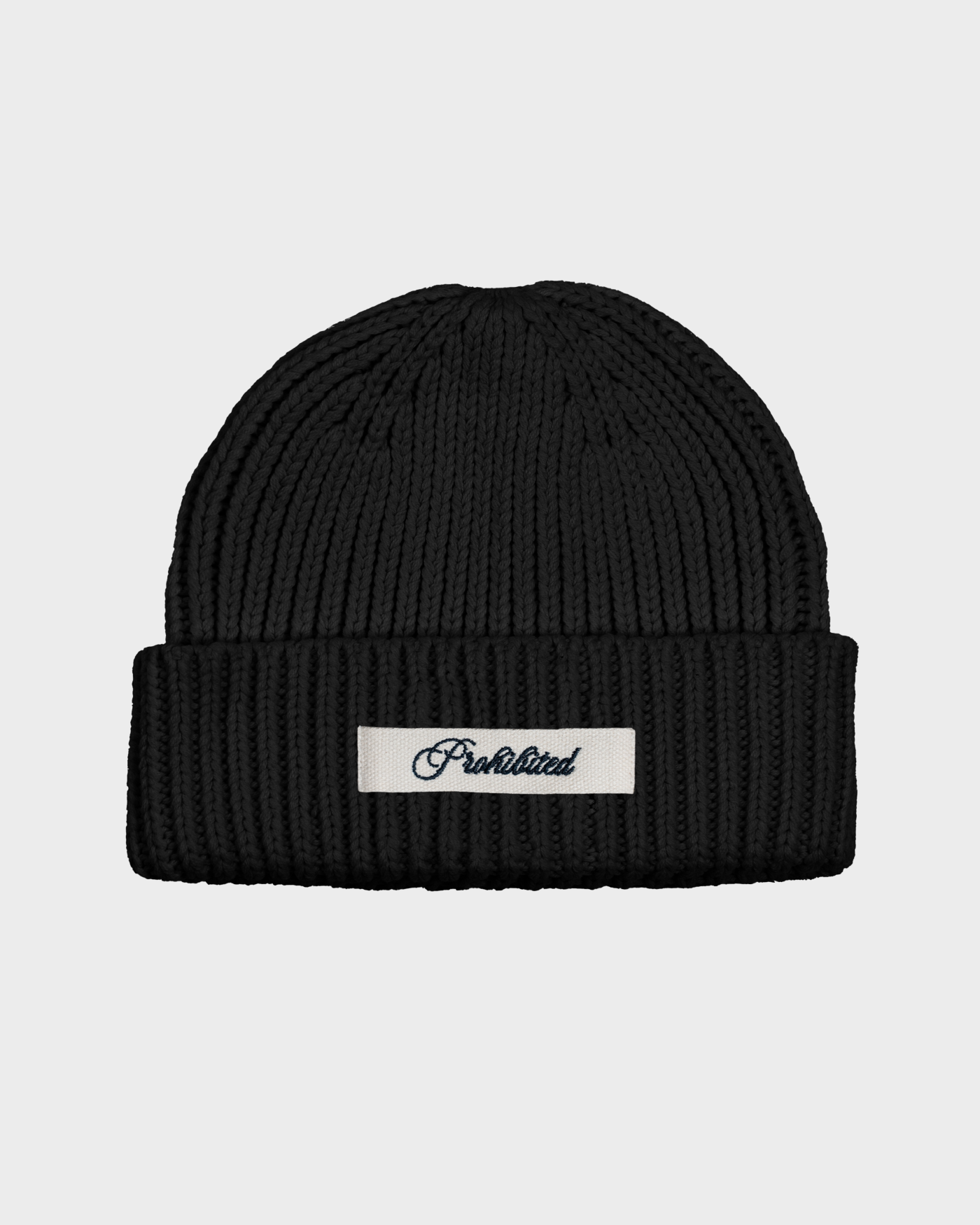 Echo Knit Beanie | Black