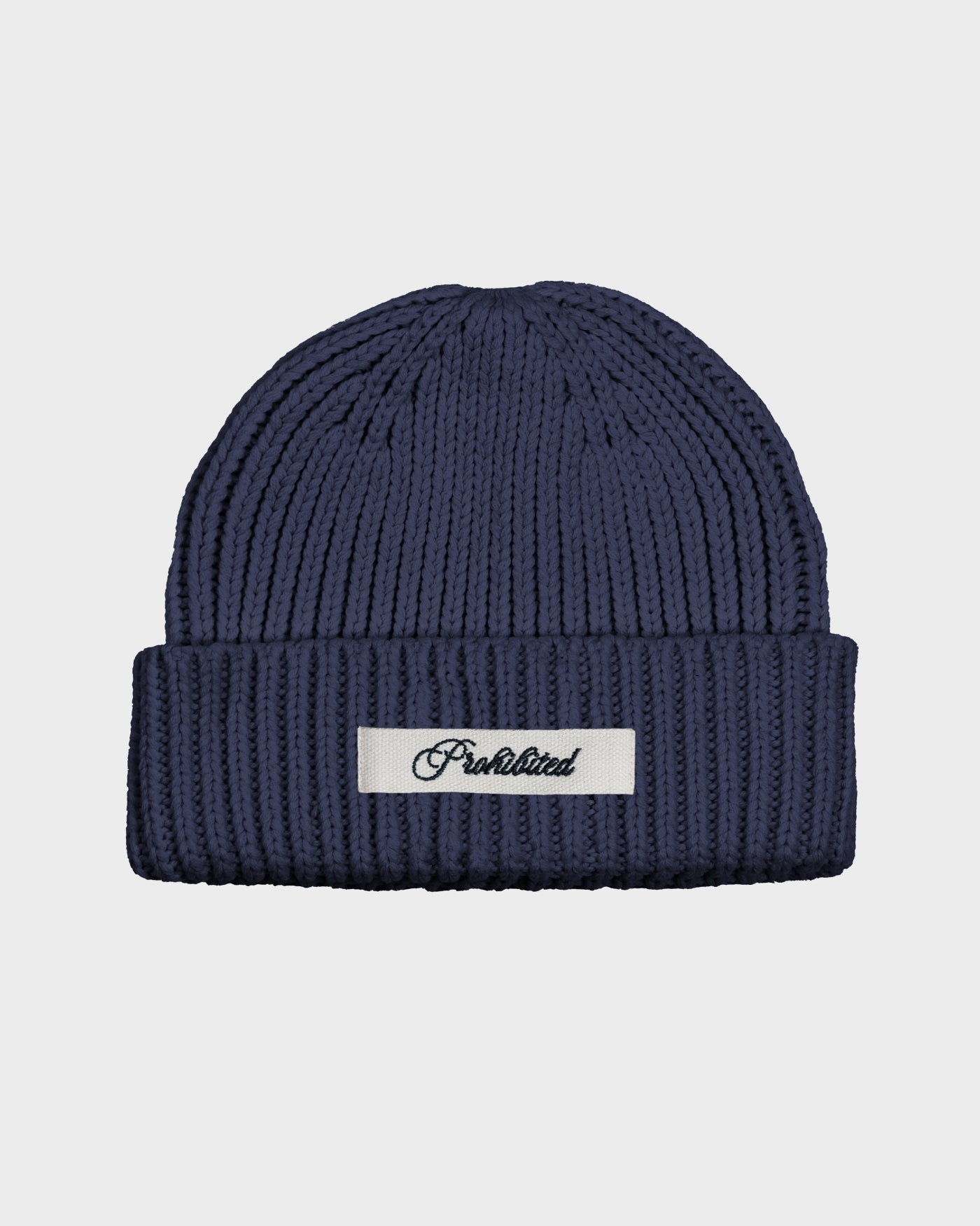 Echo Knit Beanie | Navy