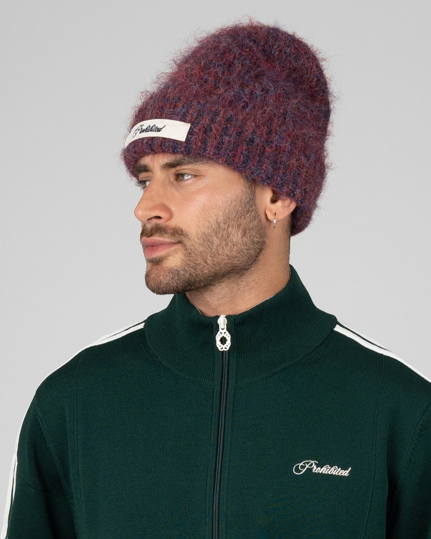 Season Knit Beanie | Red/Blue