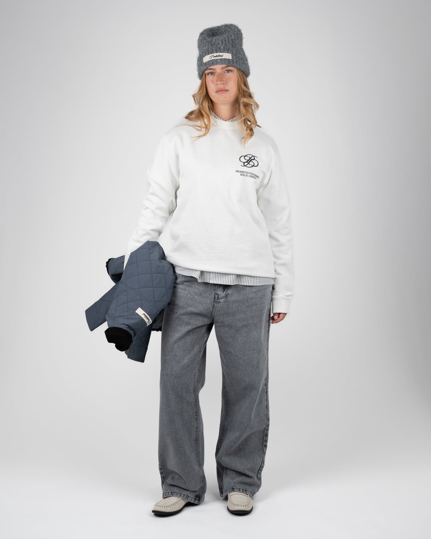 Milano Relaxed Denim | Washed Grey