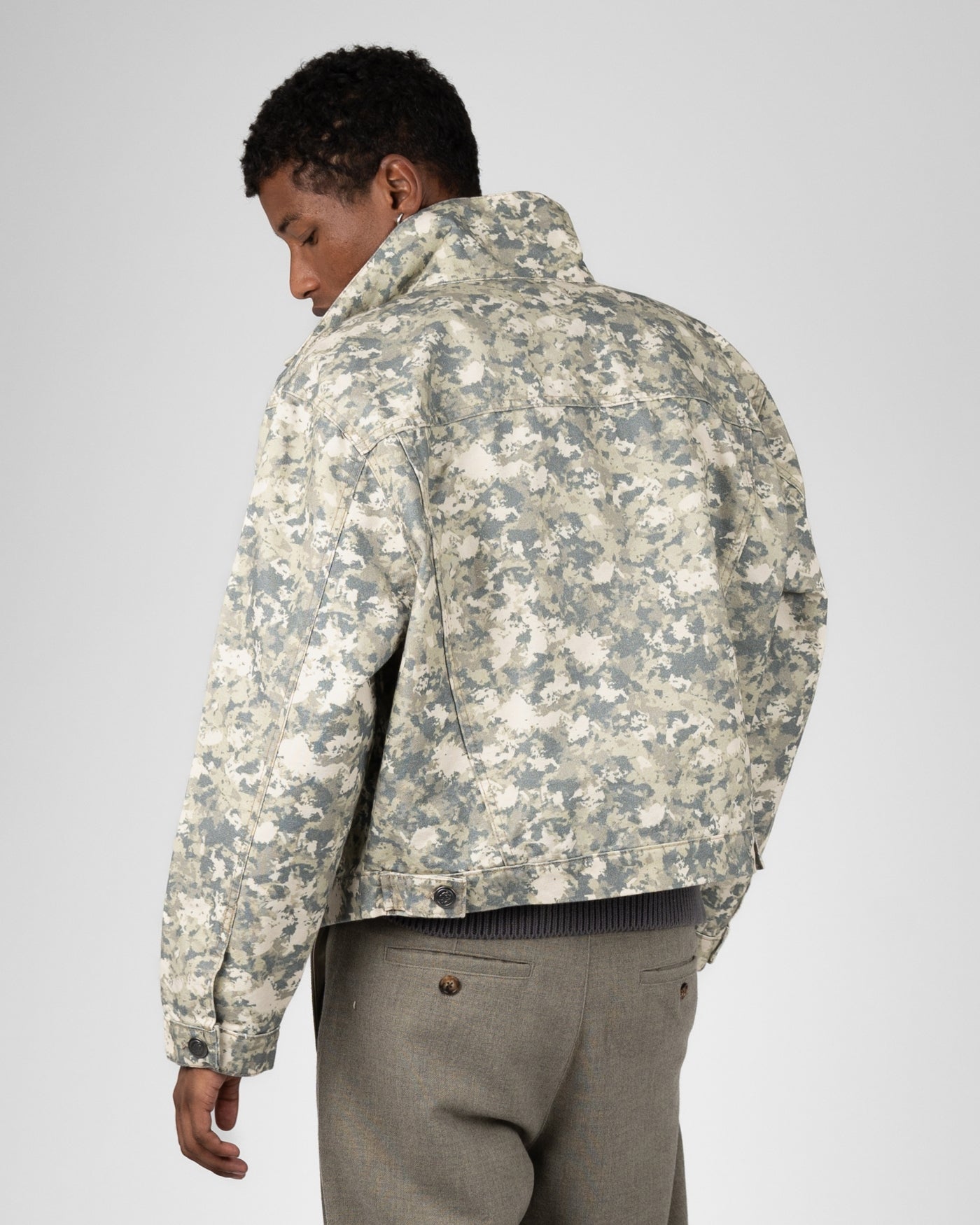 Saint-Verán Denim Jacket | Camouflage