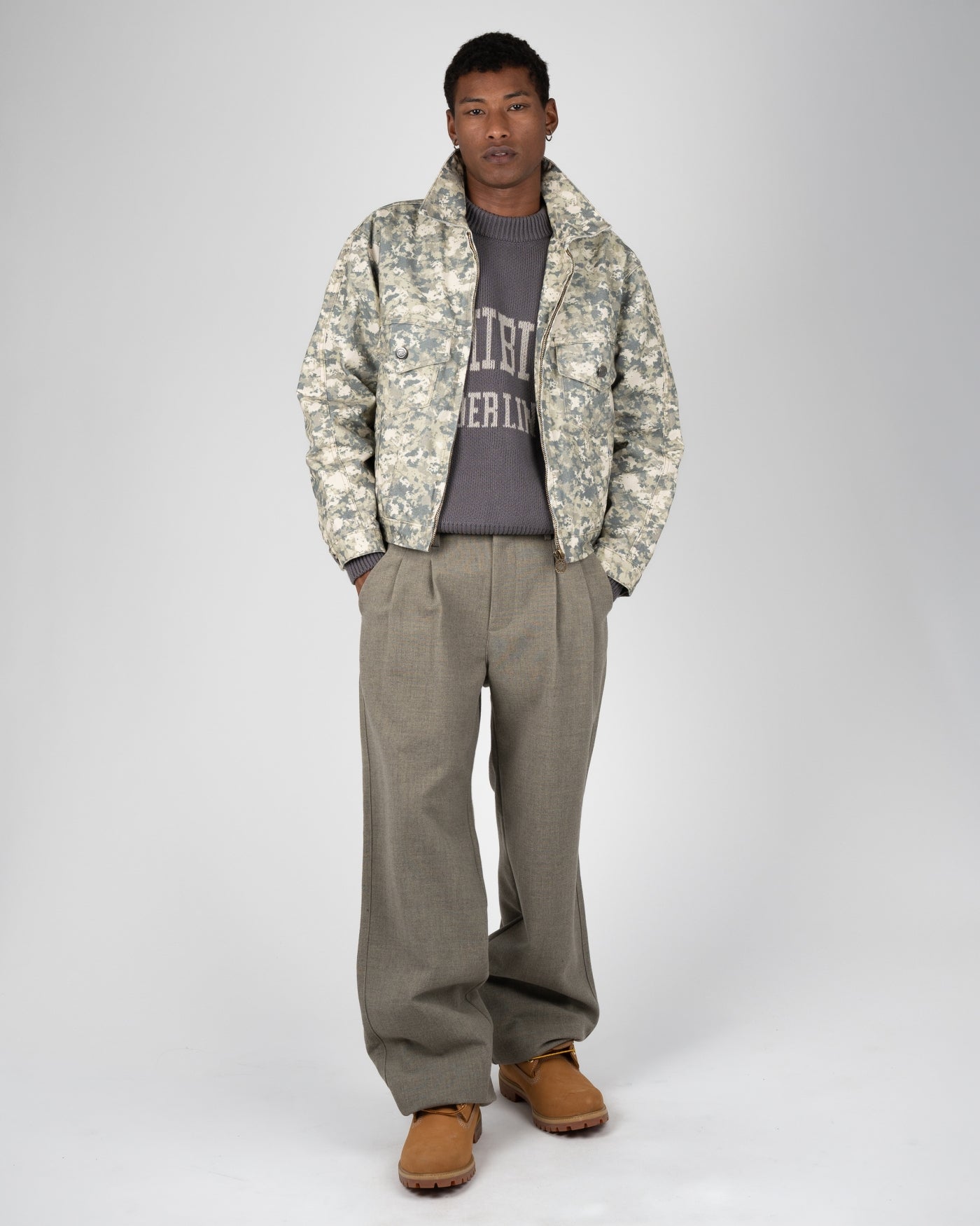 Saint-Verán Denim Jacket | Camouflage