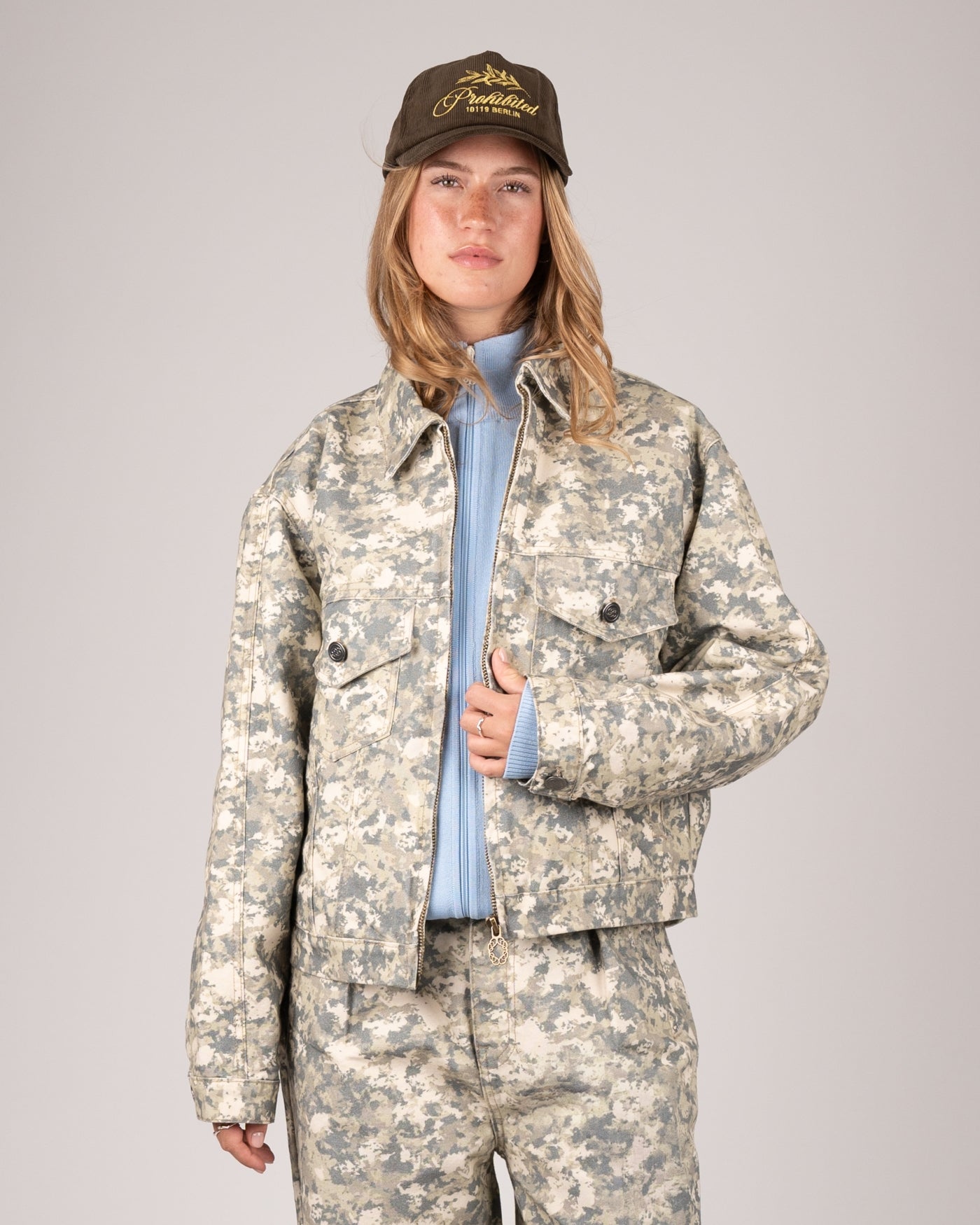 Saint-Verán Denim Jacket | Camouflage