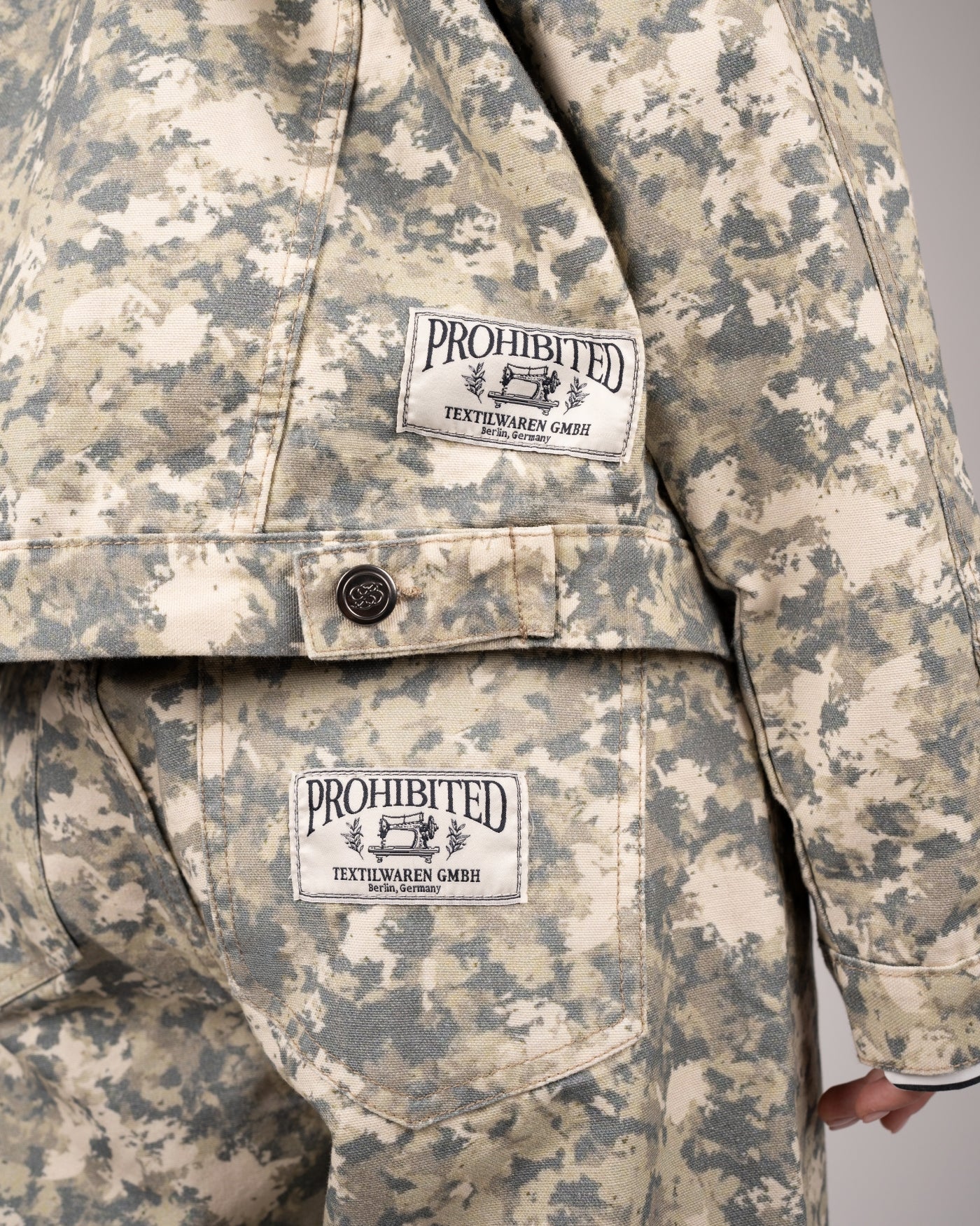 Saint-Verán Denim Jacket | Camouflage