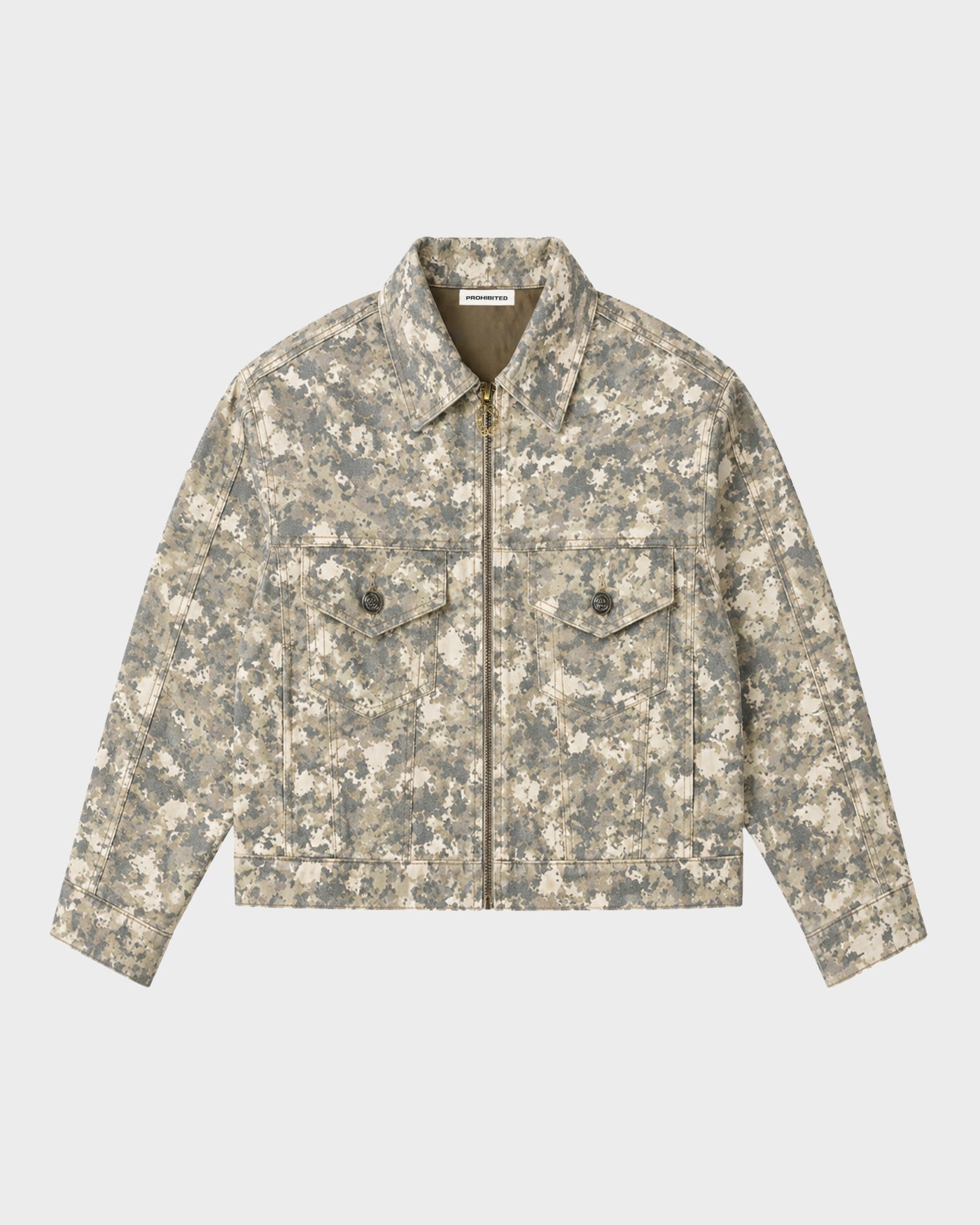 Saint-Verán Denim Jacket | Camouflage