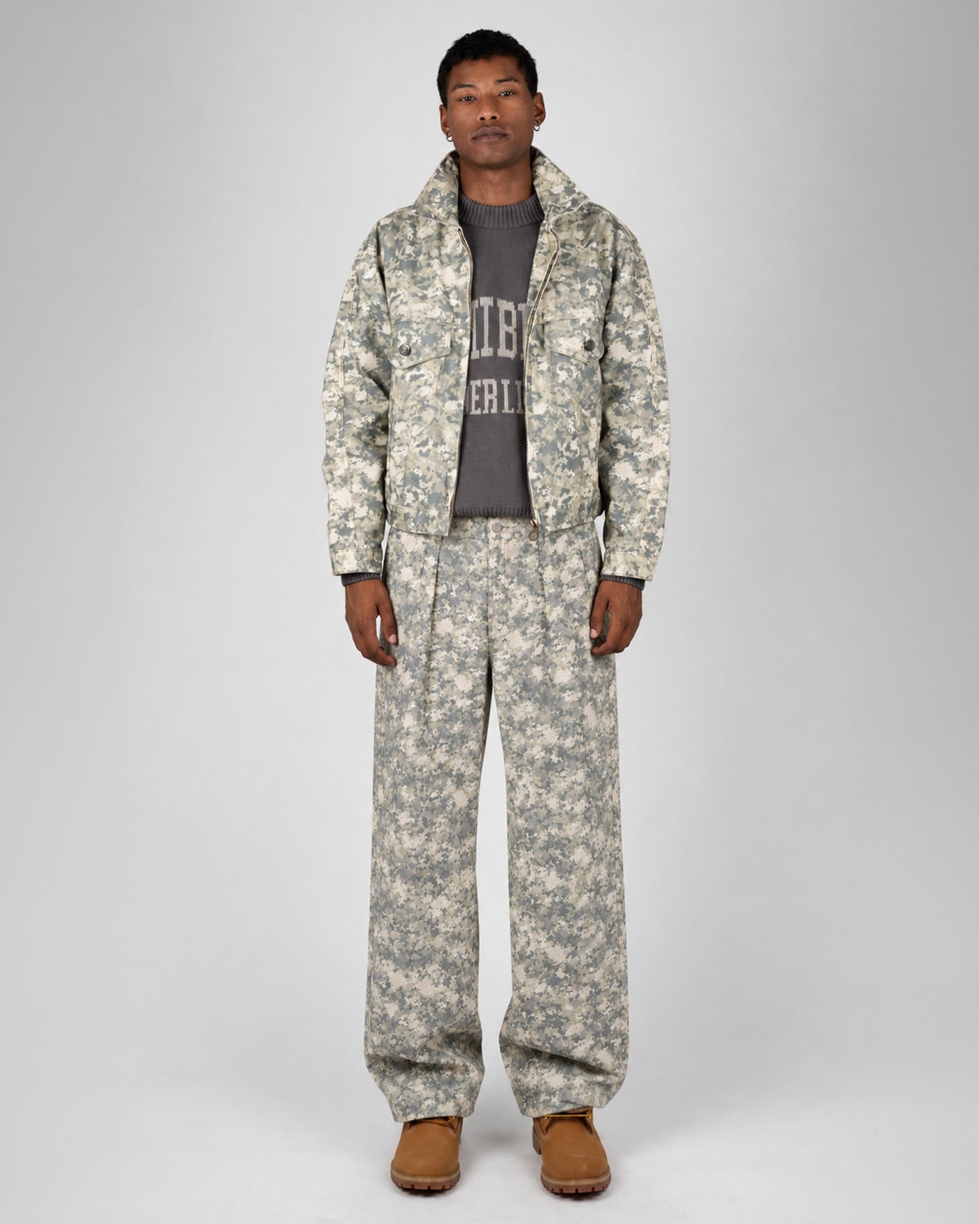 Saint-Verán Denim Jeans | Camouflage