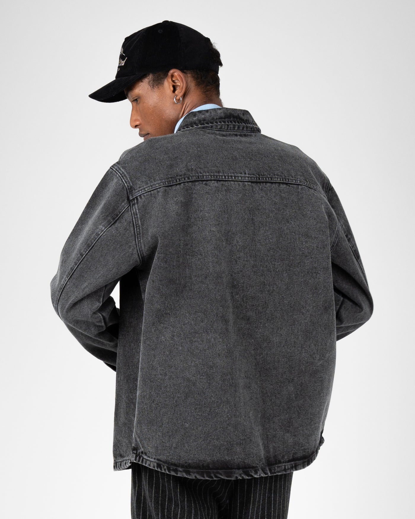 Northbound Denim Shirt | Faded Grey