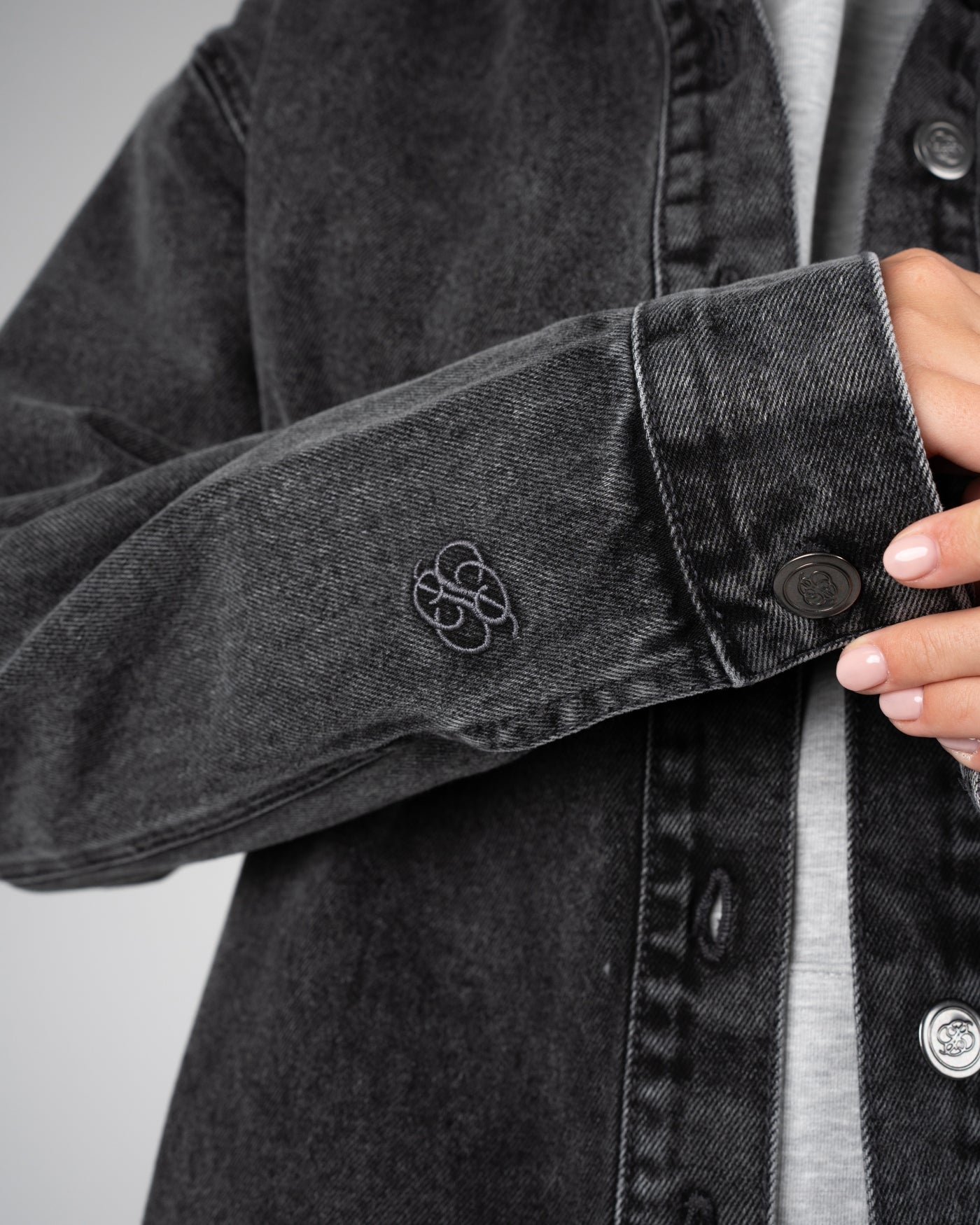 Northbound Denim Shirt | Faded Grey