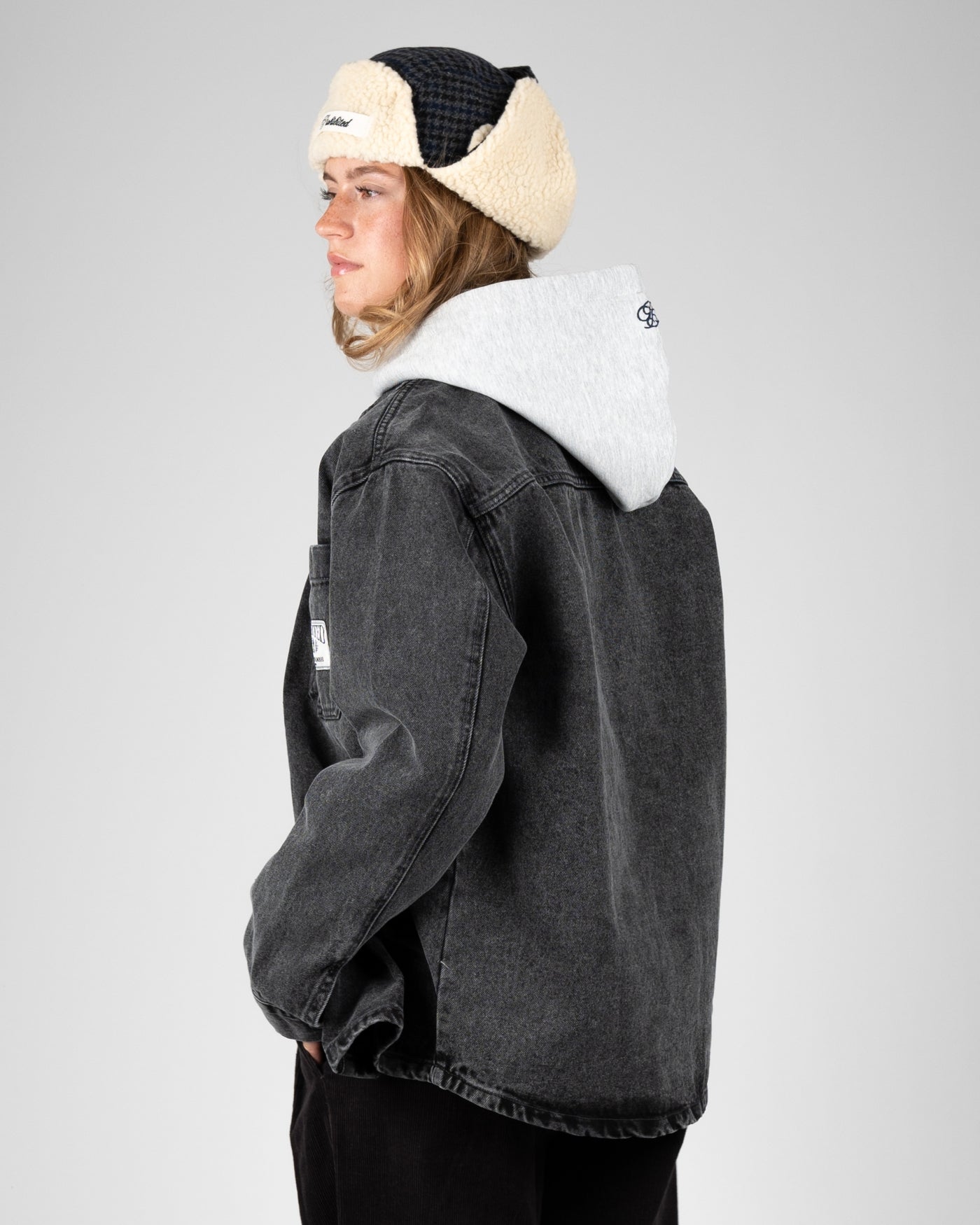Northbound Denim Shirt | Faded Grey