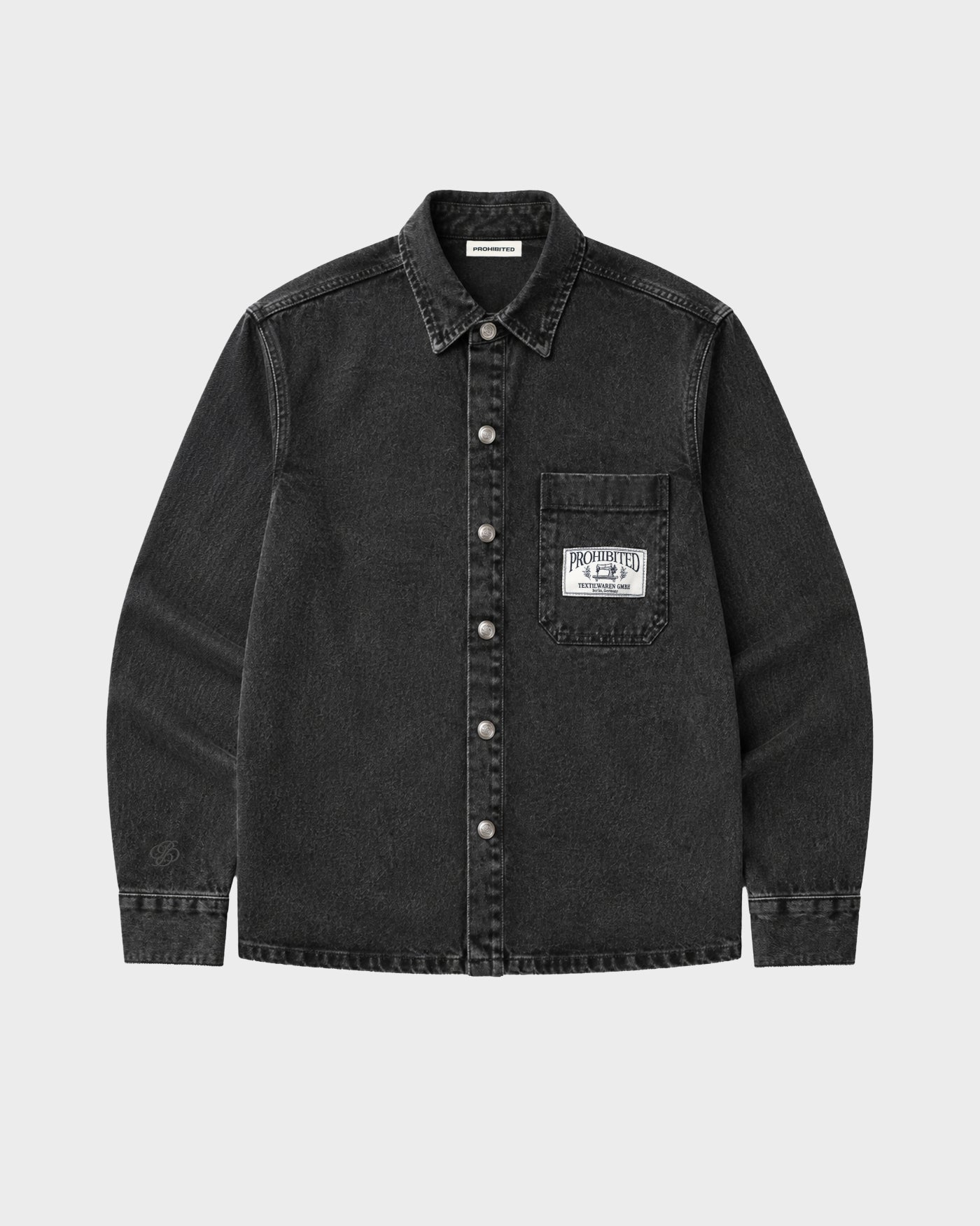 Northbound Denim Shirt | Faded Grey