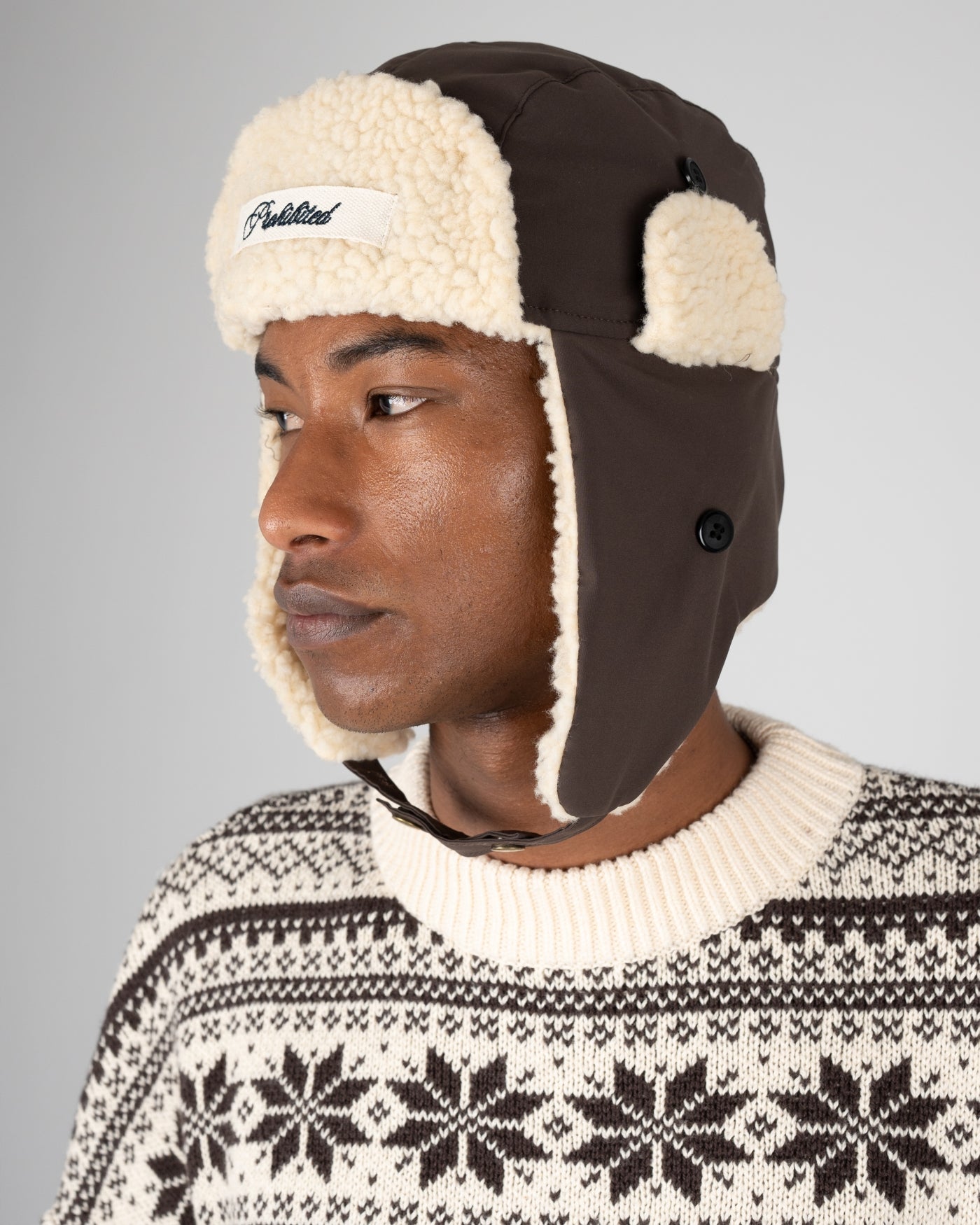 Aviator Hat Solid | Brown