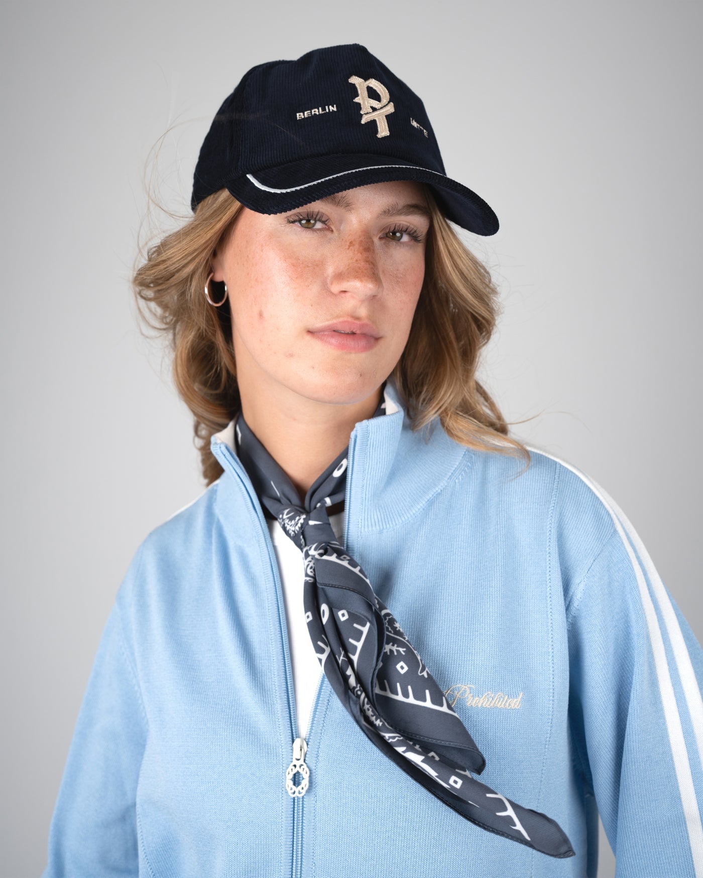 PT Corduroy Cap Navy | Navy