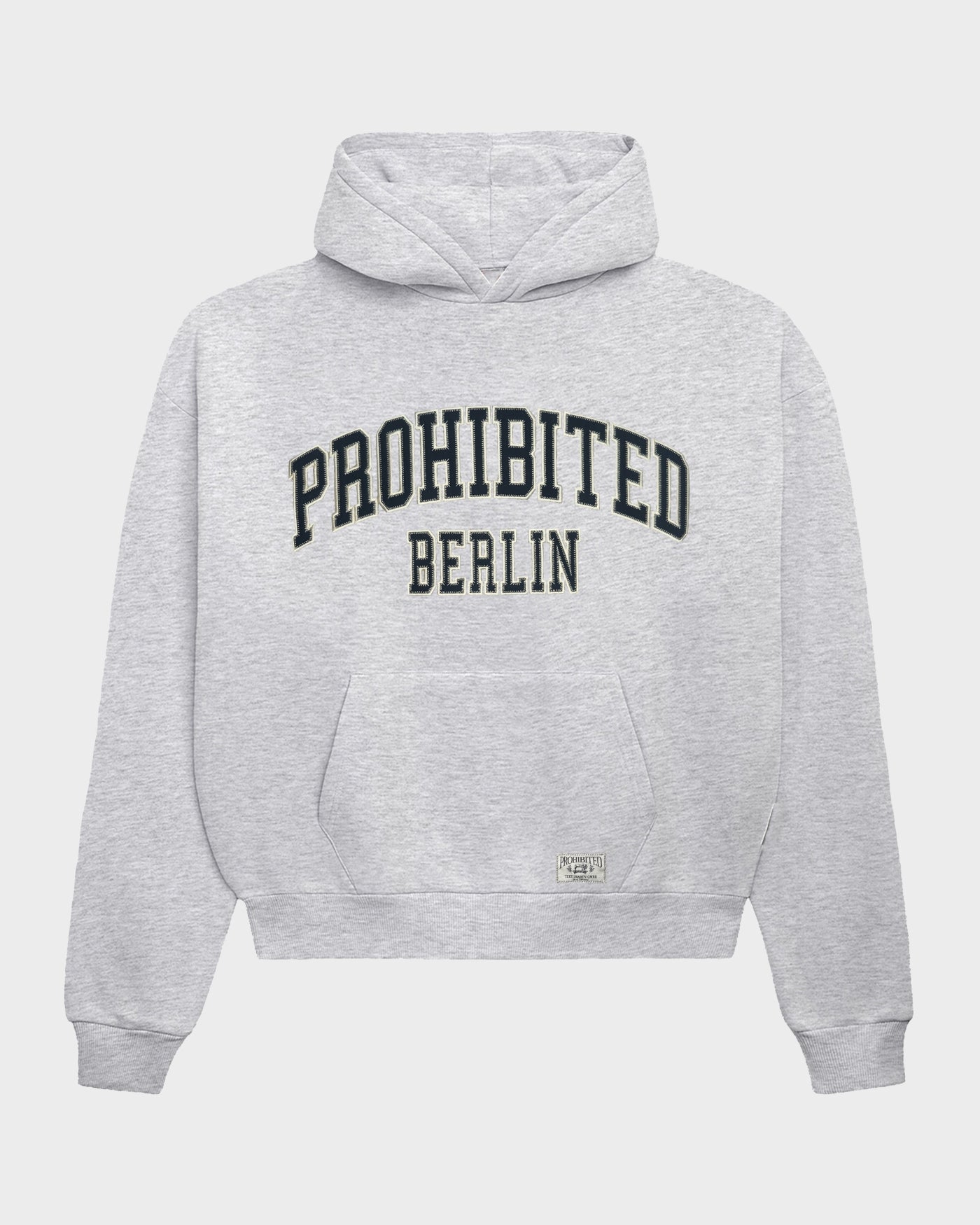 College Hoodie | Grey Melange