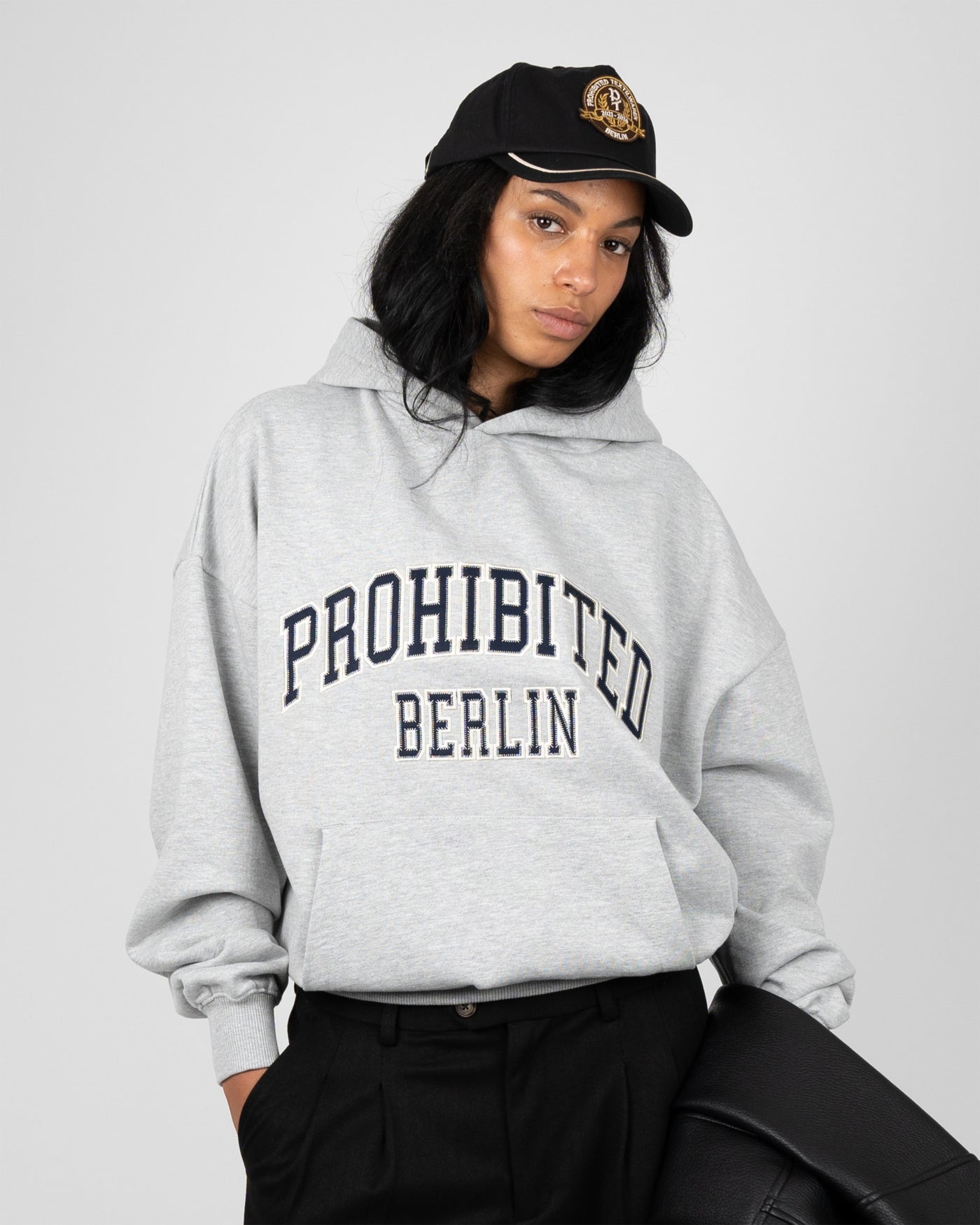 College Hoodie | Grey Melange