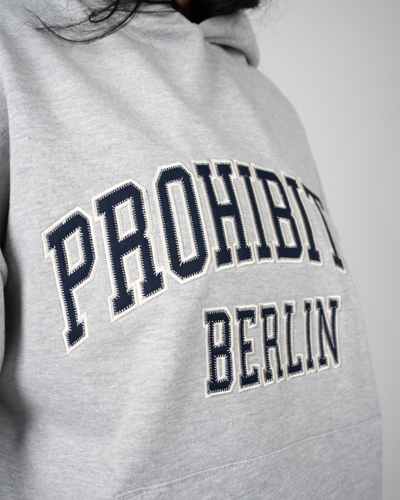 College Hoodie | Grey Melange