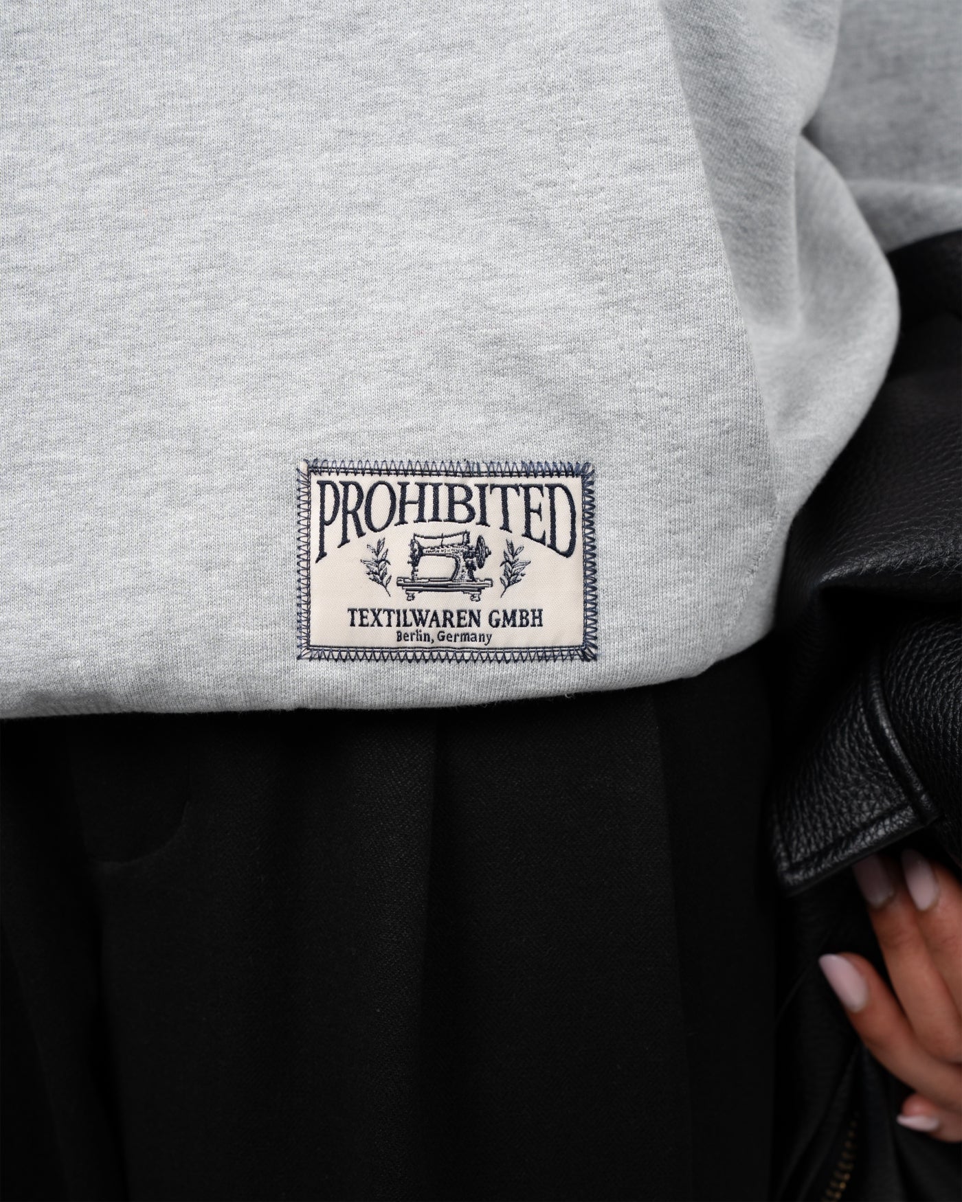 College Hoodie | Grey Melange