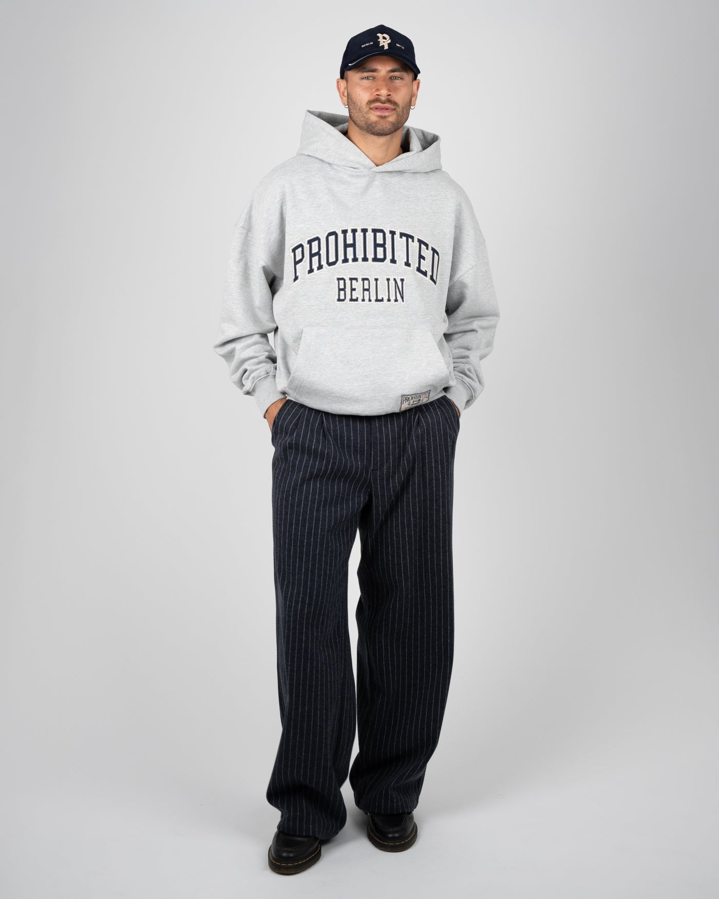 College Hoodie | Grey Melange