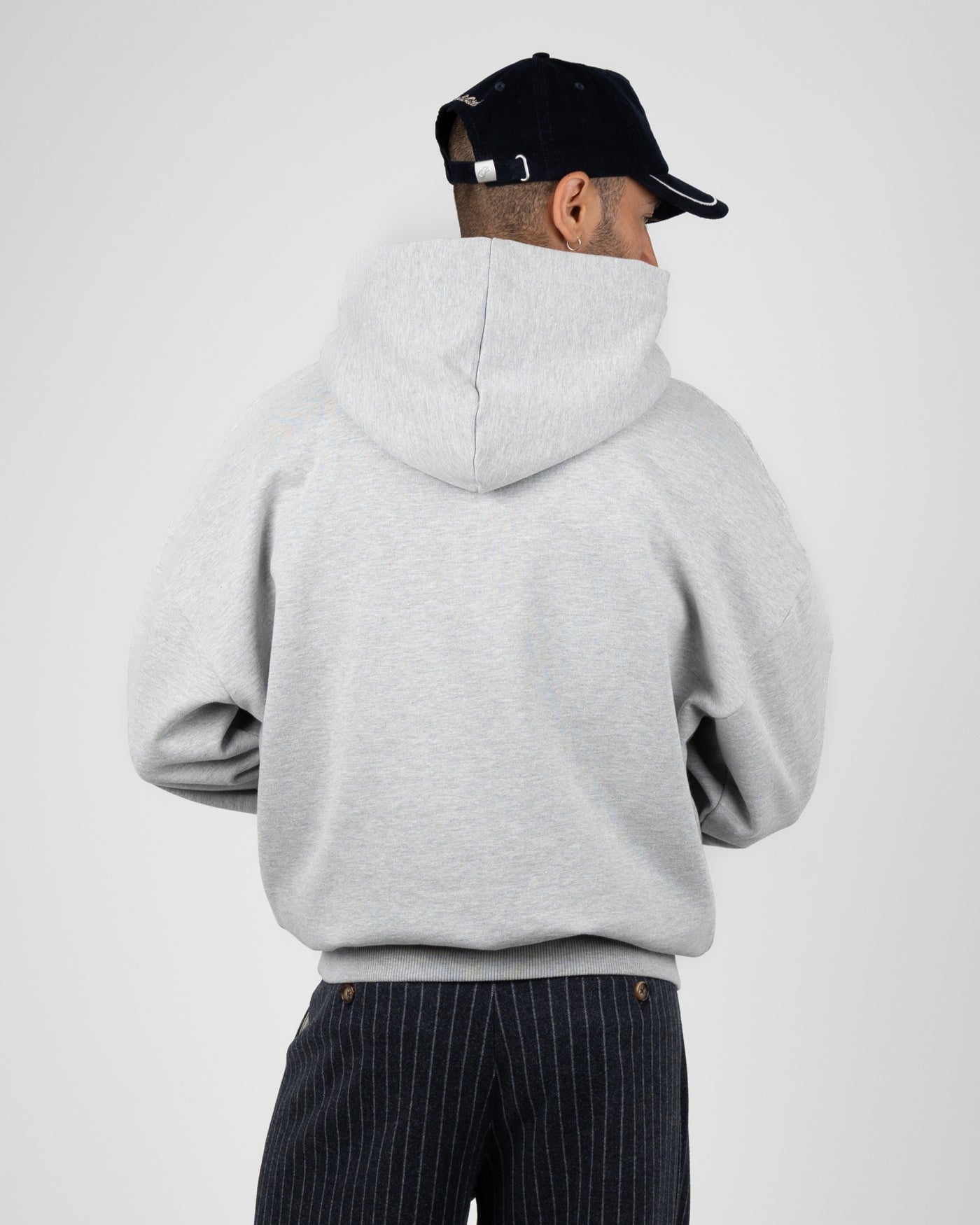 College Hoodie | Grey Melange