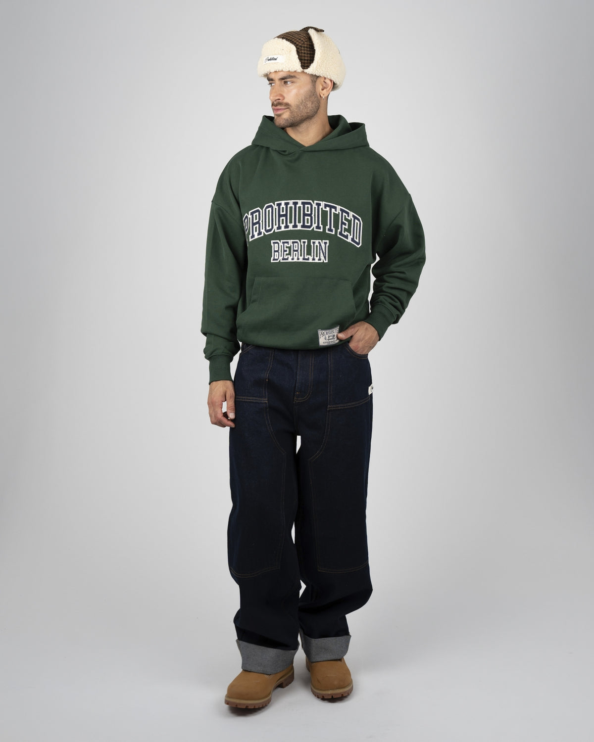 College Hoodie | British Racing Green