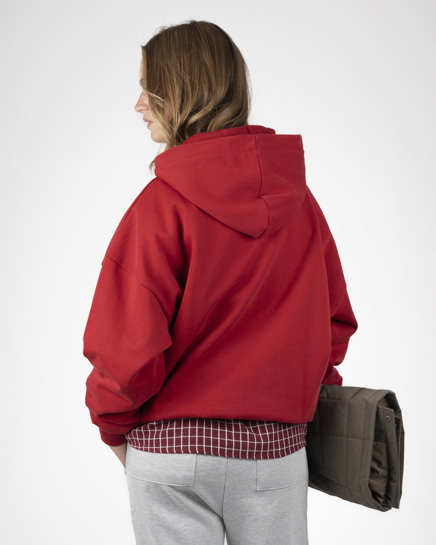 College Hoodie | Red