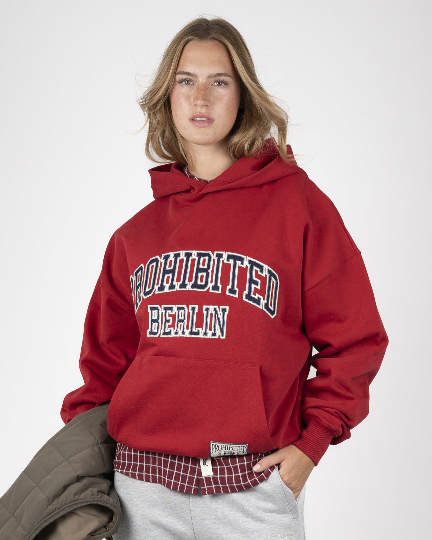 College Hoodie | Red