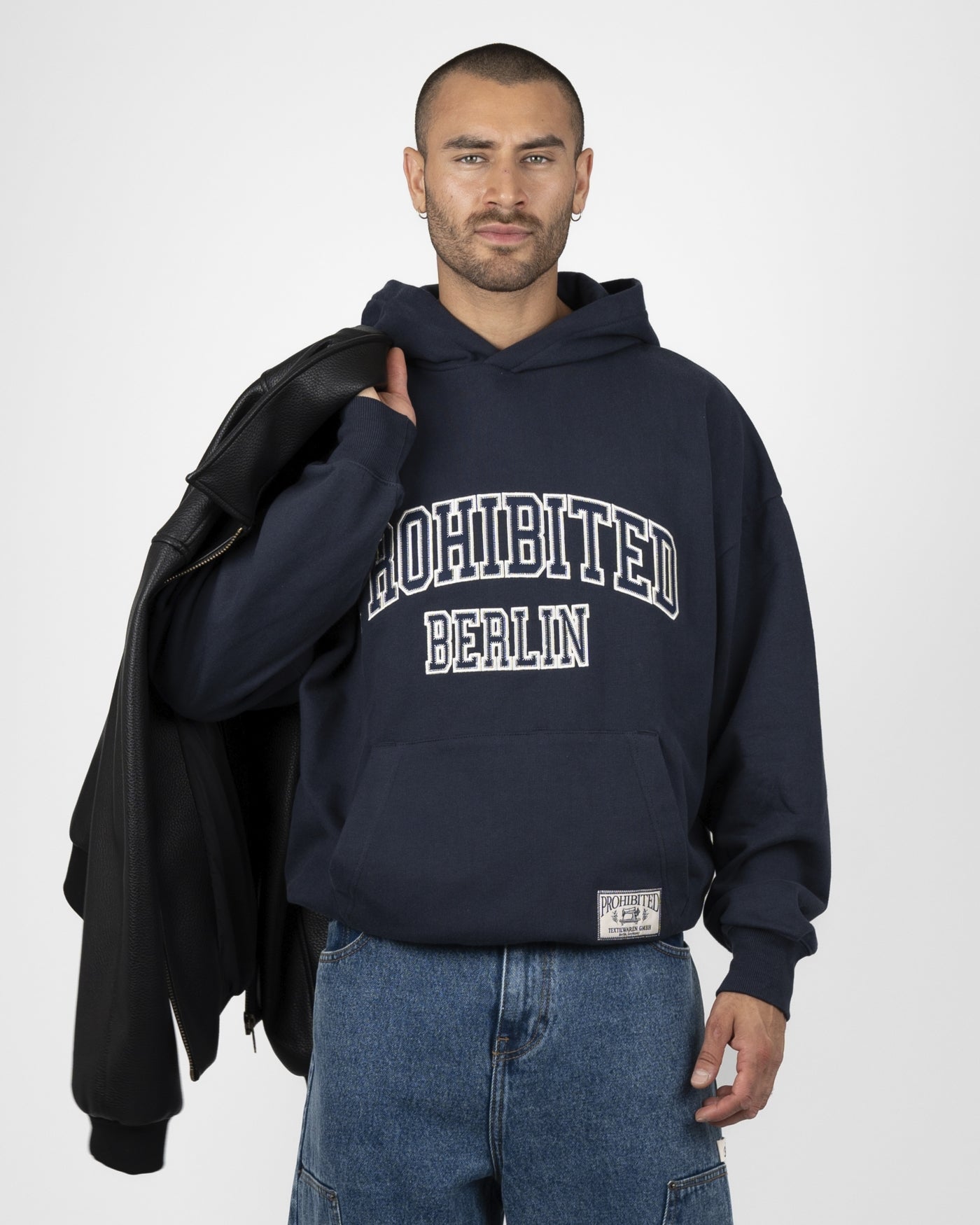 College Hoodie | Deep Blue