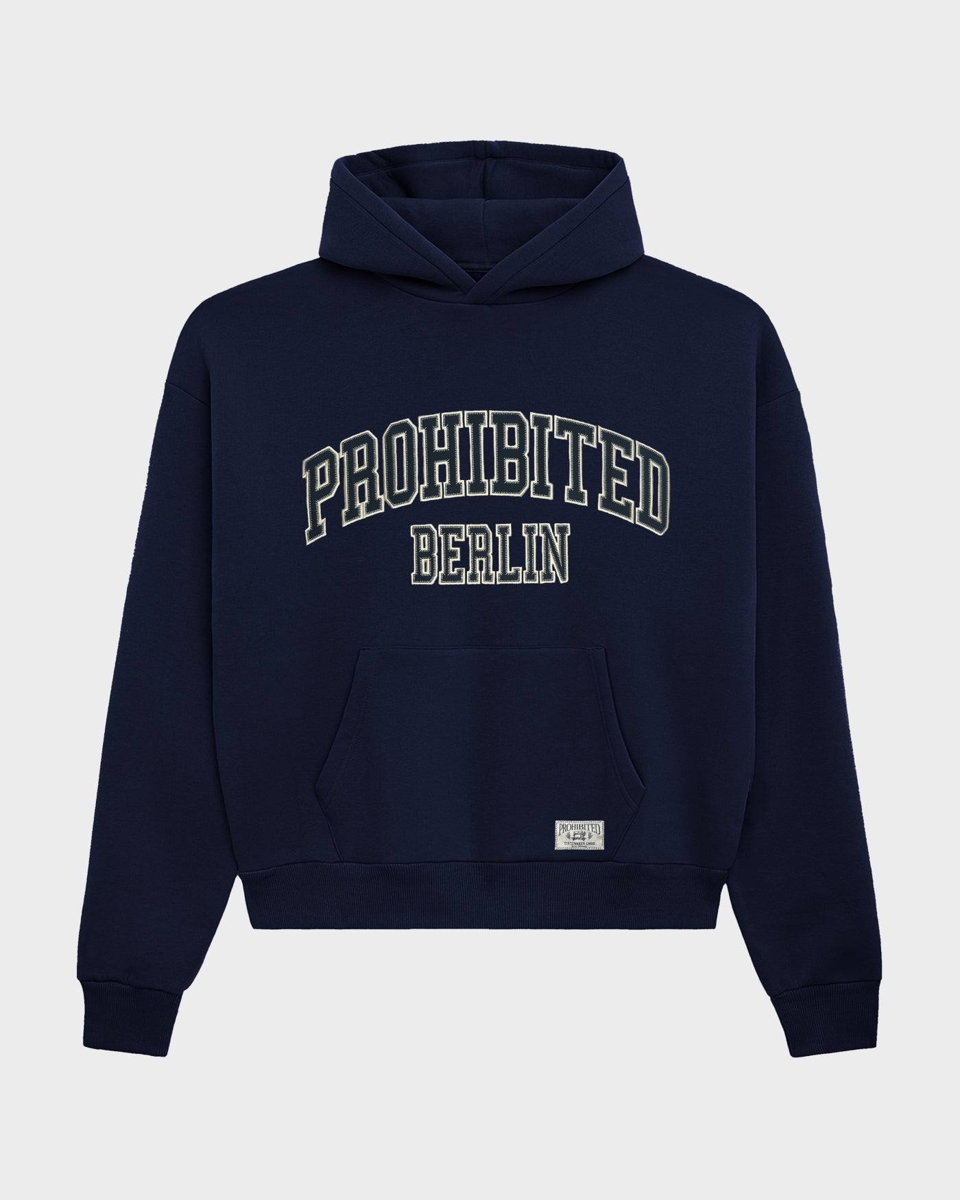 College Hoodie | Deep Blue