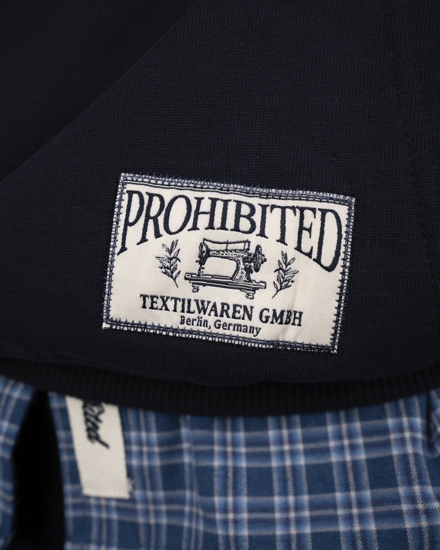 College Hoodie | Deep Blue