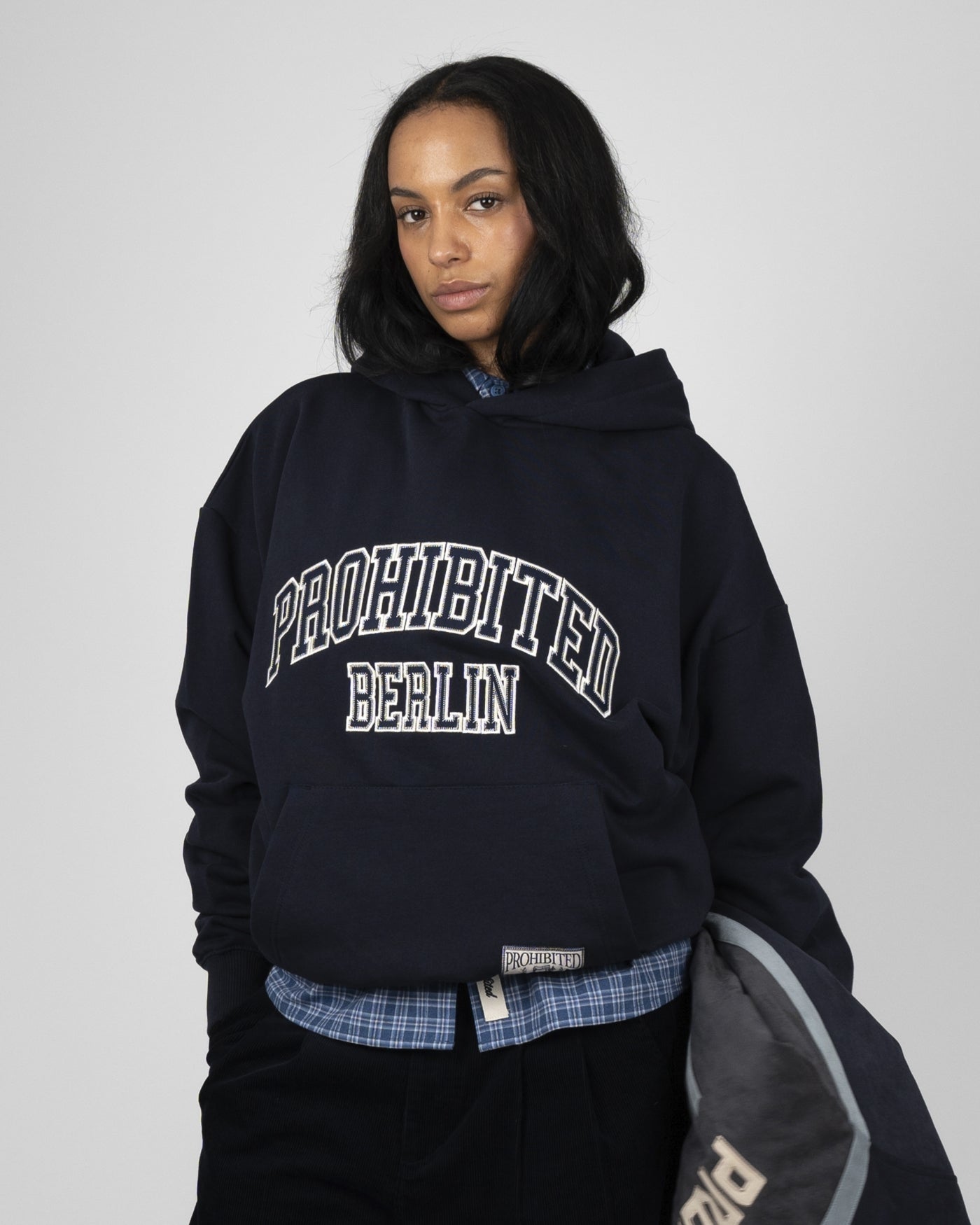 College Hoodie | Deep Blue