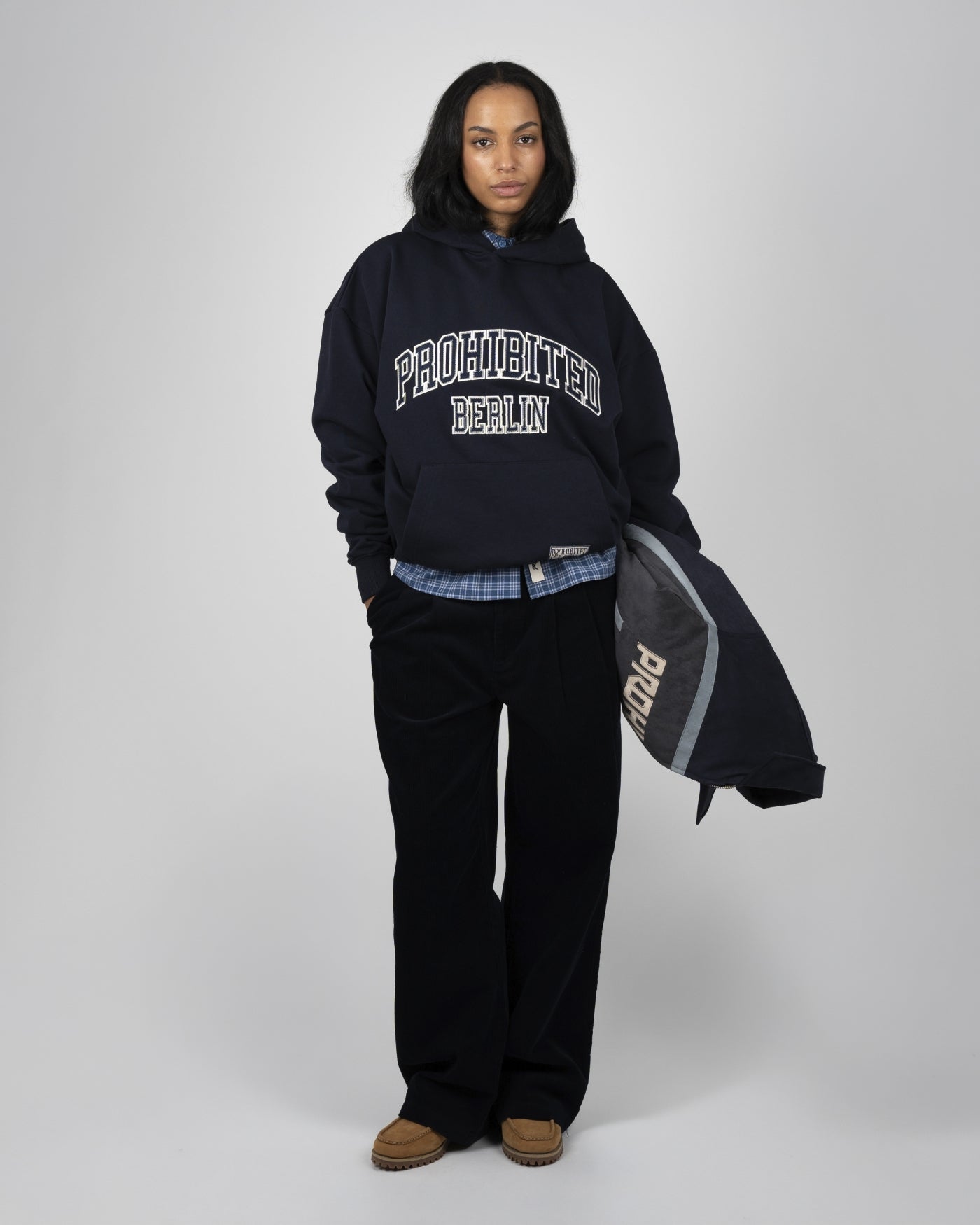 College Hoodie | Deep Blue
