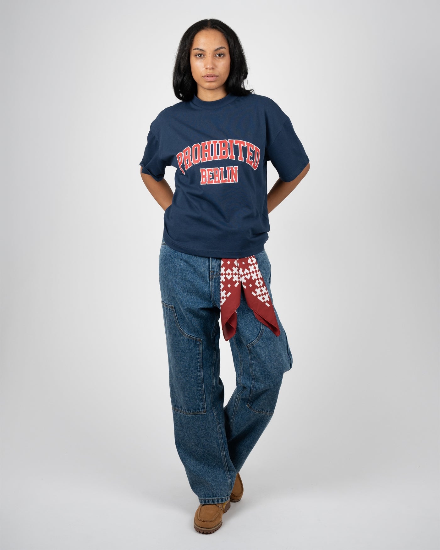 College Tee | Oceanic Blue