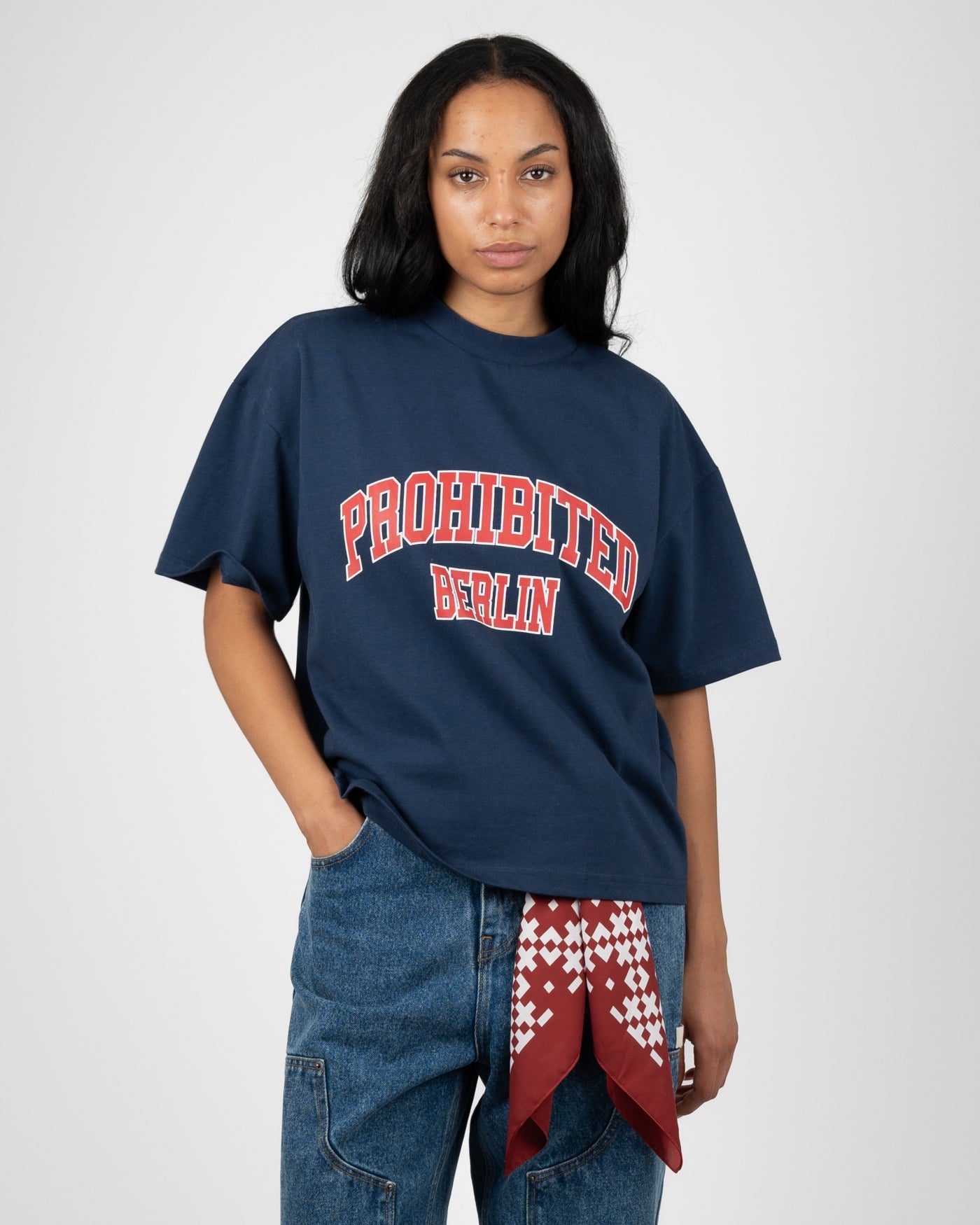 College Tee | Oceanic Blue