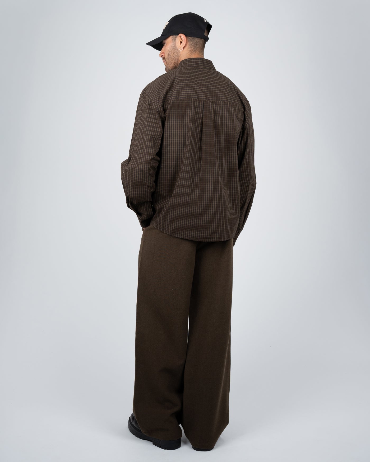 Revival Pleated Pants | Brown