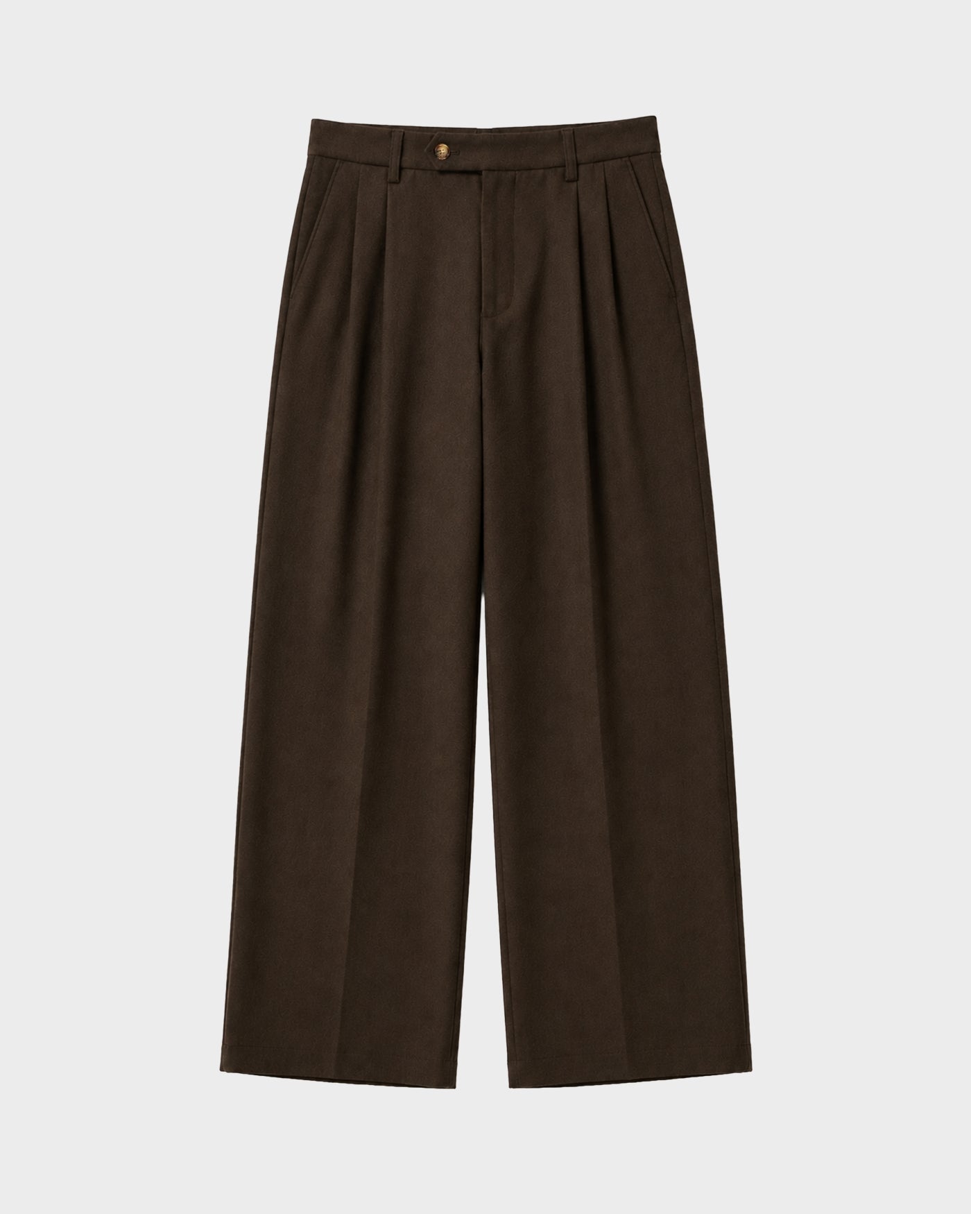 Revival Pleated Pants | Brown