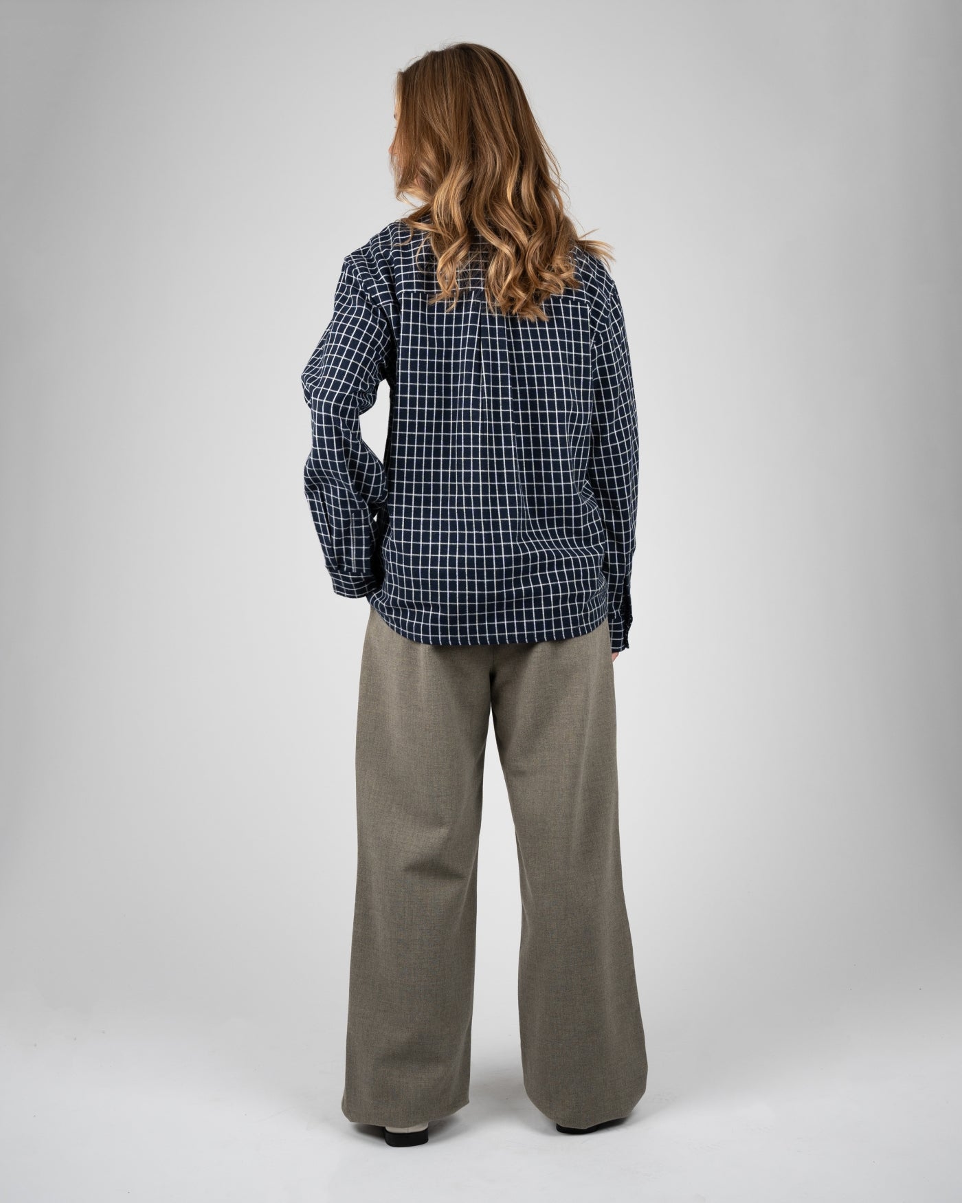 Revival Pleated Pants | Light Grey