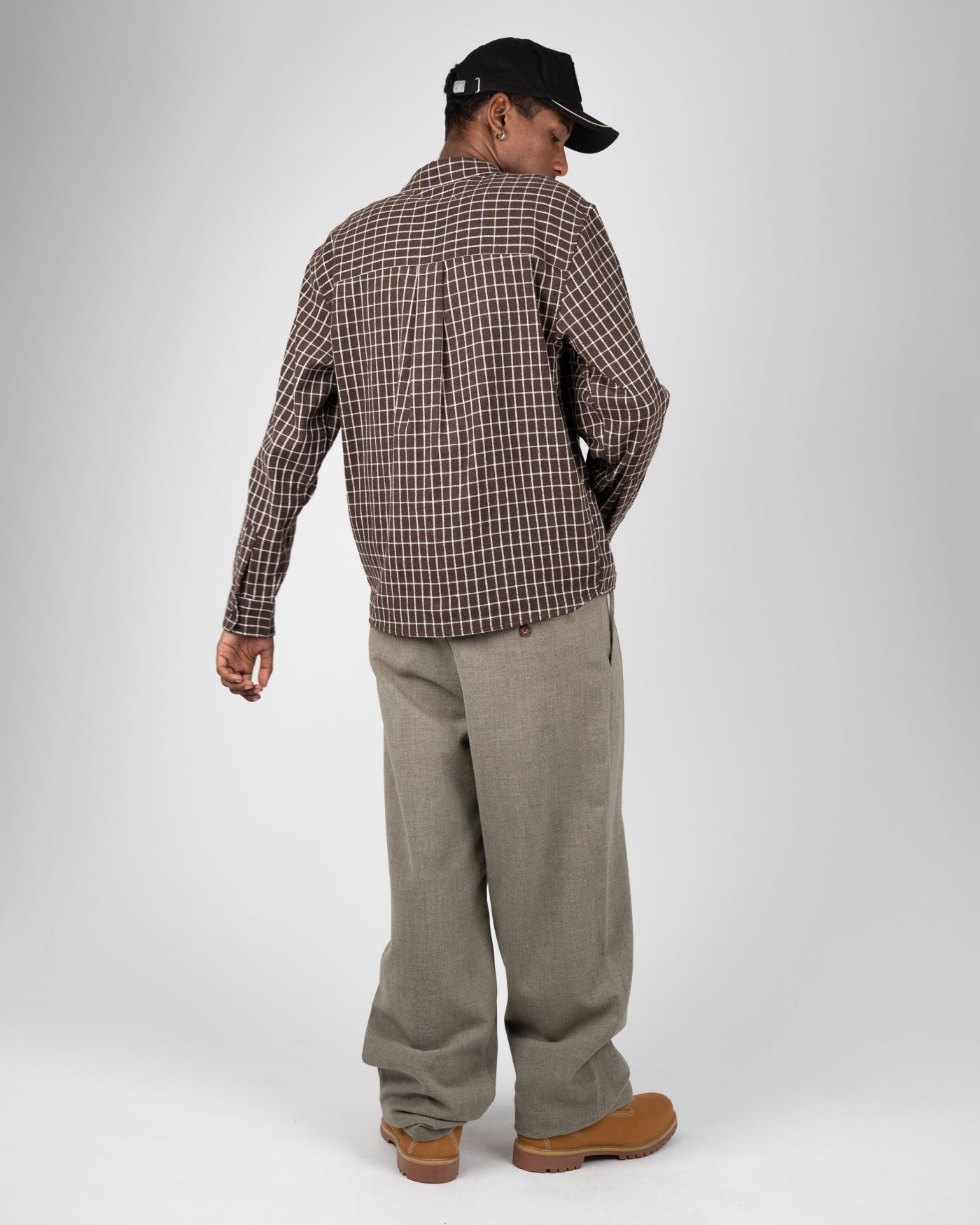 Revival Pleated Pants | Light Grey